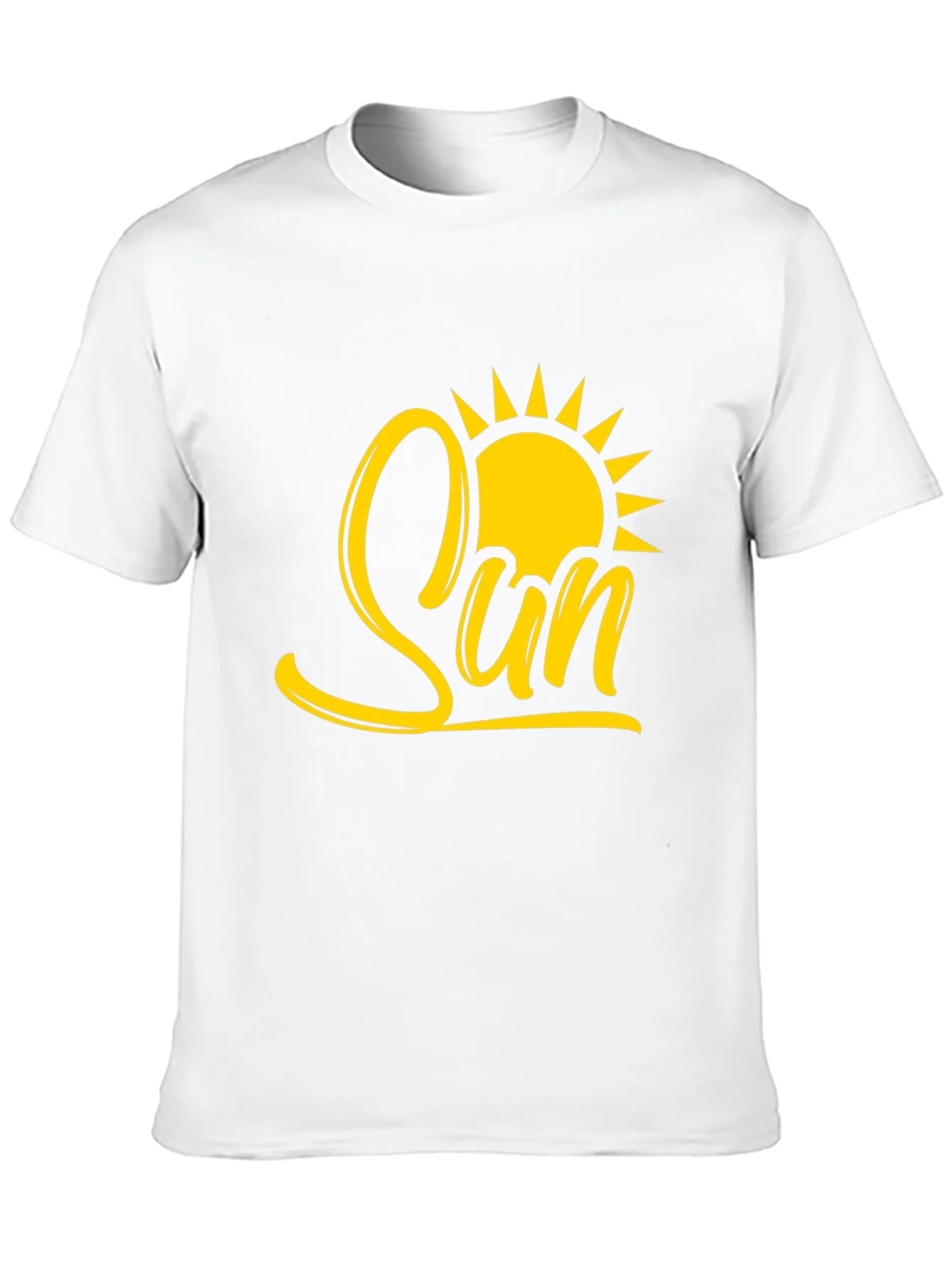 Rebbecca Sun Graphic Tee - Stylish Black Cotton T-Shirt