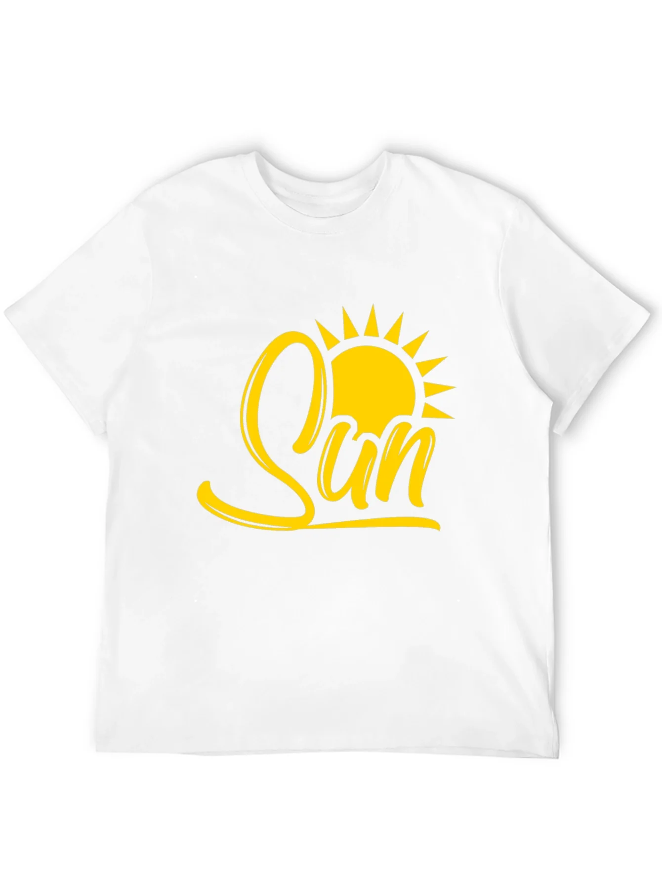 Rebbecca Sun Graphic Tee - Stylish Black Cotton T-Shirt