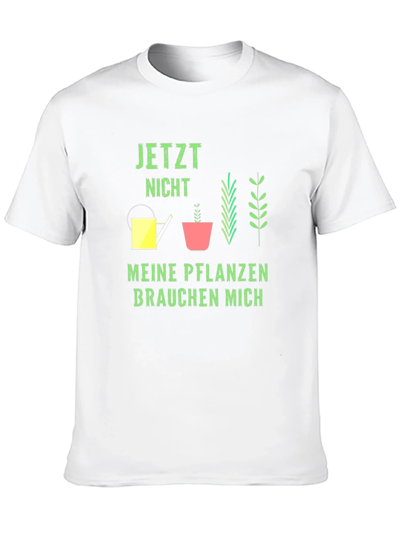 Camiseta Negra Jardiner¨ªa Jetzt Nicht Meine Pflanzen