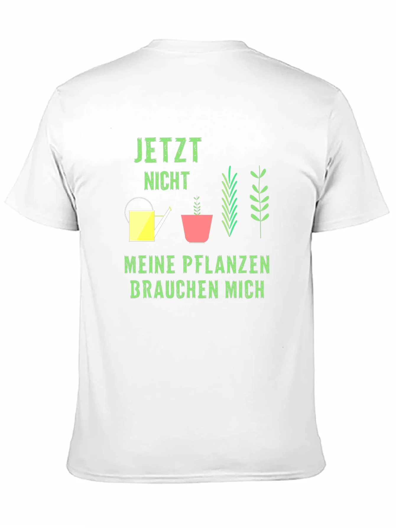 Camiseta Negra Jardiner¨ªa Jetzt Nicht Meine Pflanzen