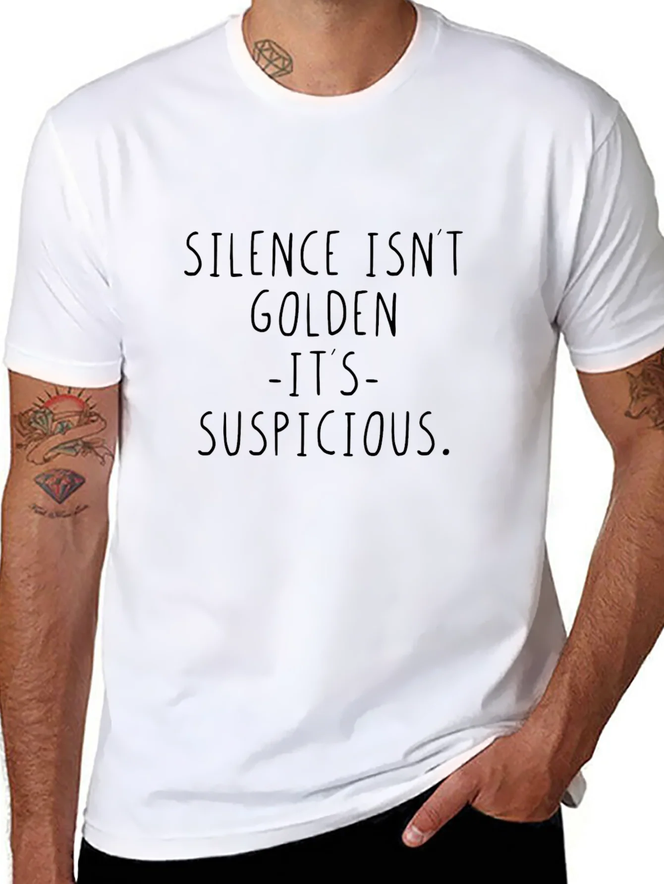 Rebbecca Silence Isnt Golden T-Shirt