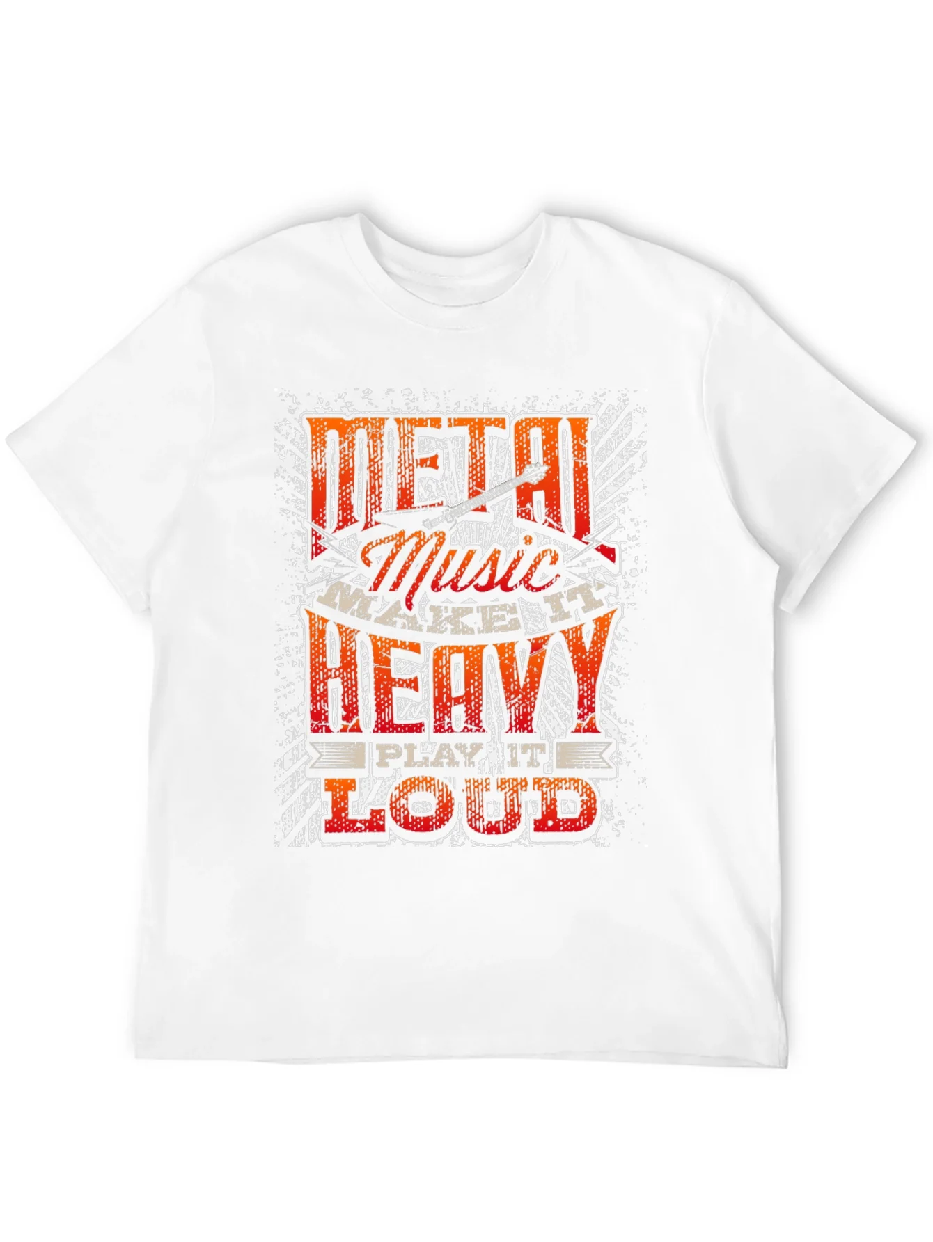 Camiseta Metal Music - Hazlo Pesado Toca Fuerte