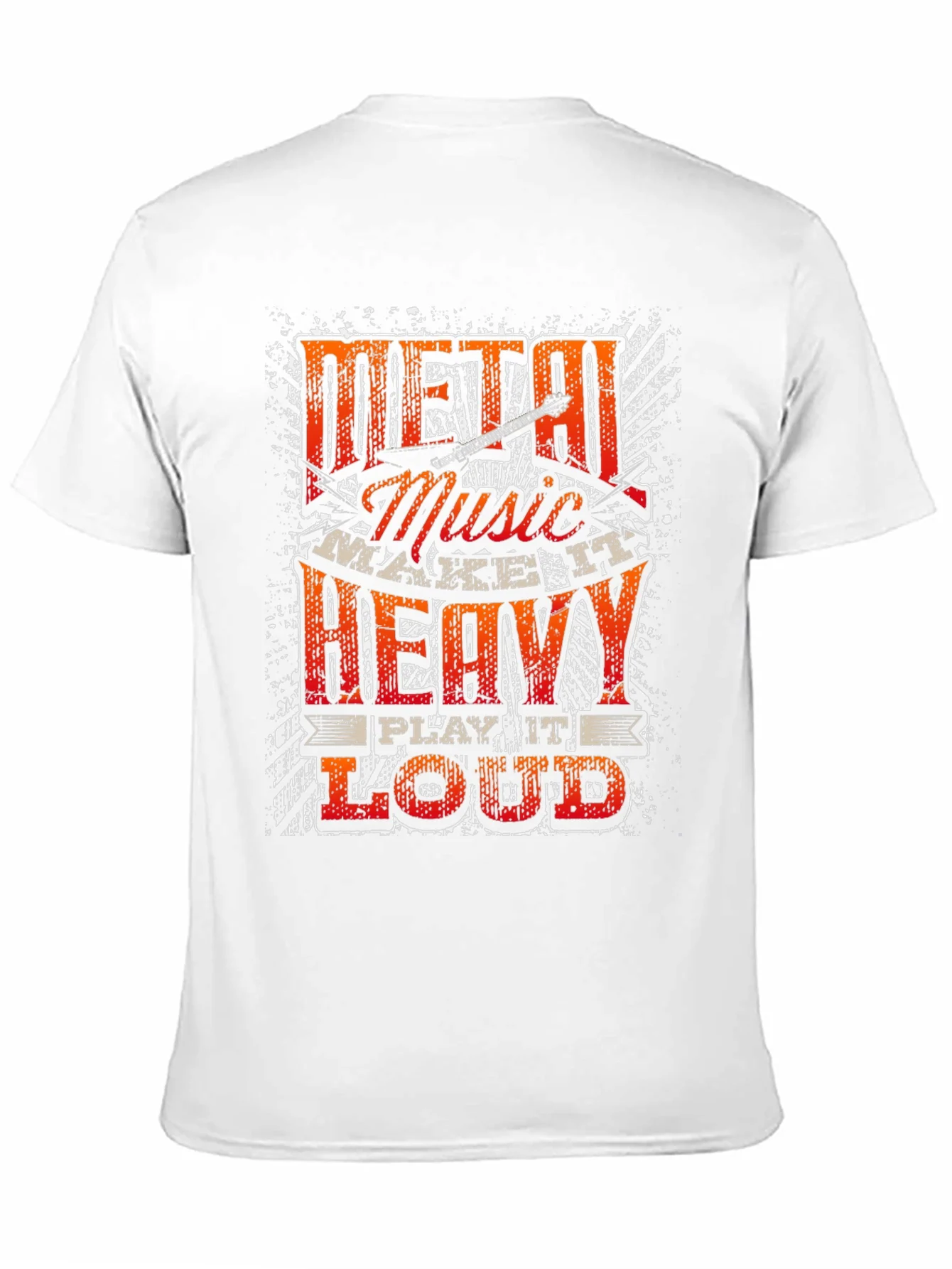 Camiseta Metal Music - Hazlo Pesado Toca Fuerte