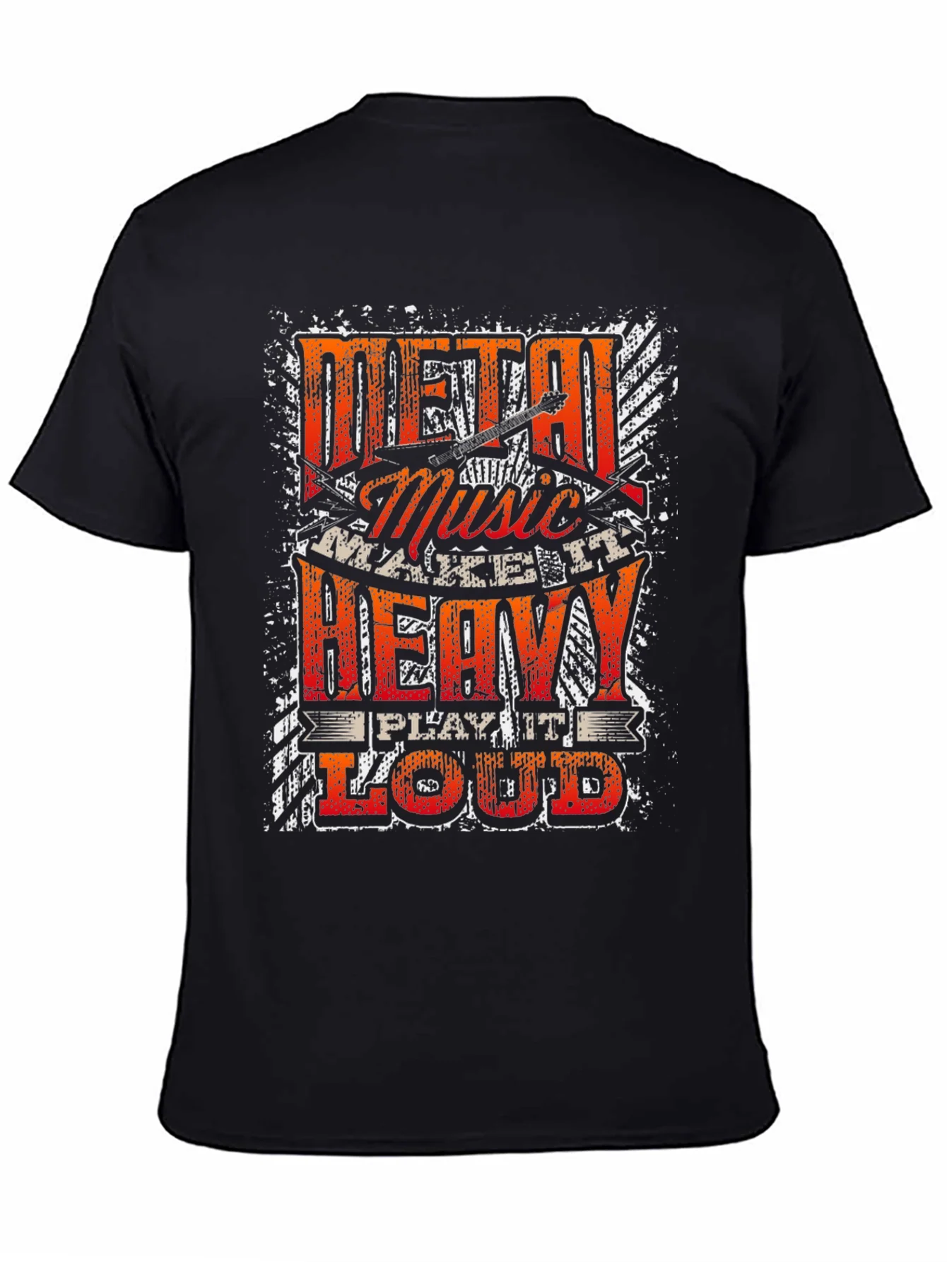 Camiseta Metal Music - Hazlo Pesado Toca Fuerte