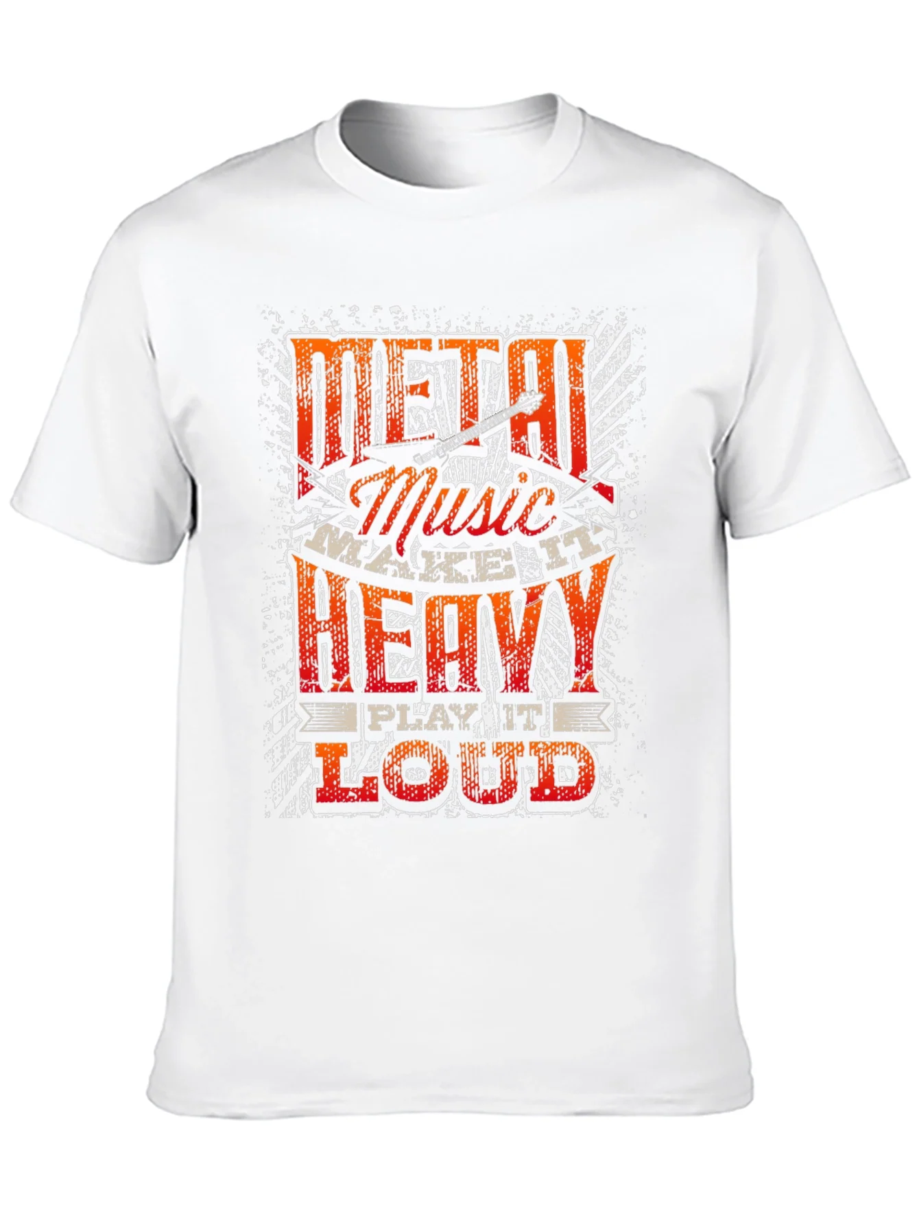 Camiseta Metal Music - Hazlo Pesado Toca Fuerte