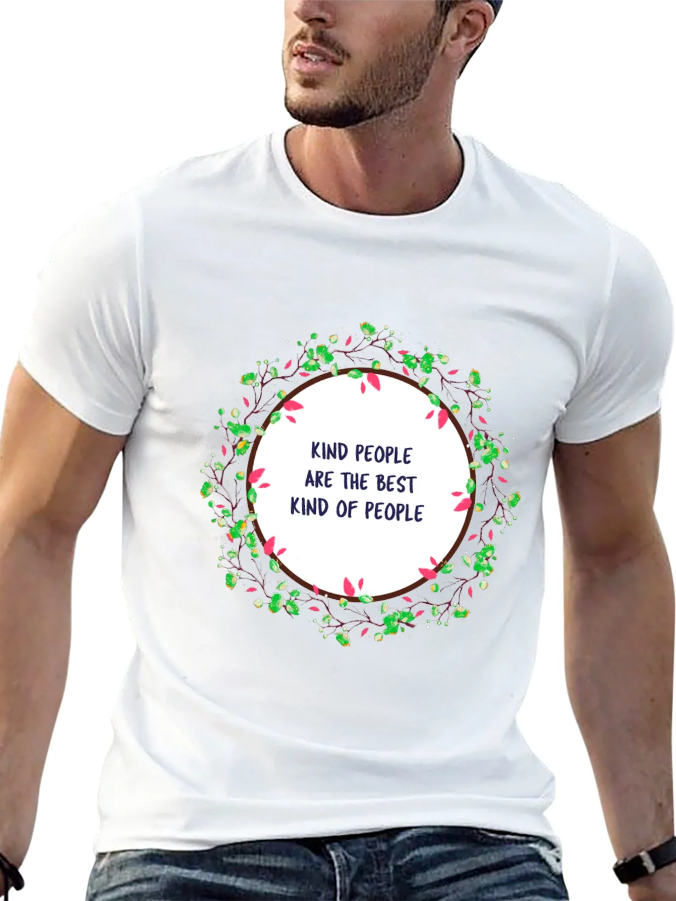 Rebbecca Kind People T-Shirt - Positive Message Tee