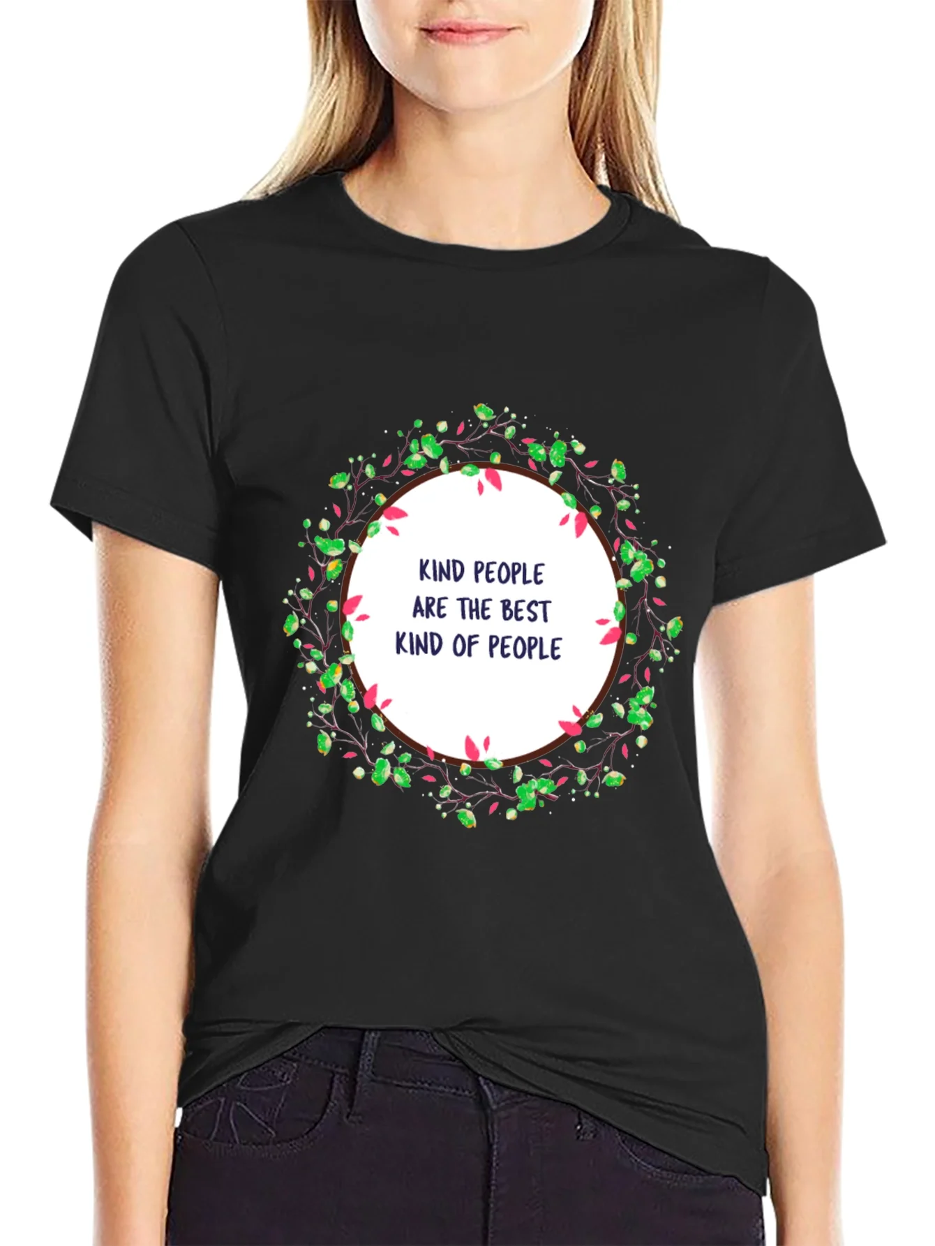 Rebbecca Kind People T-Shirt - Positive Message Tee