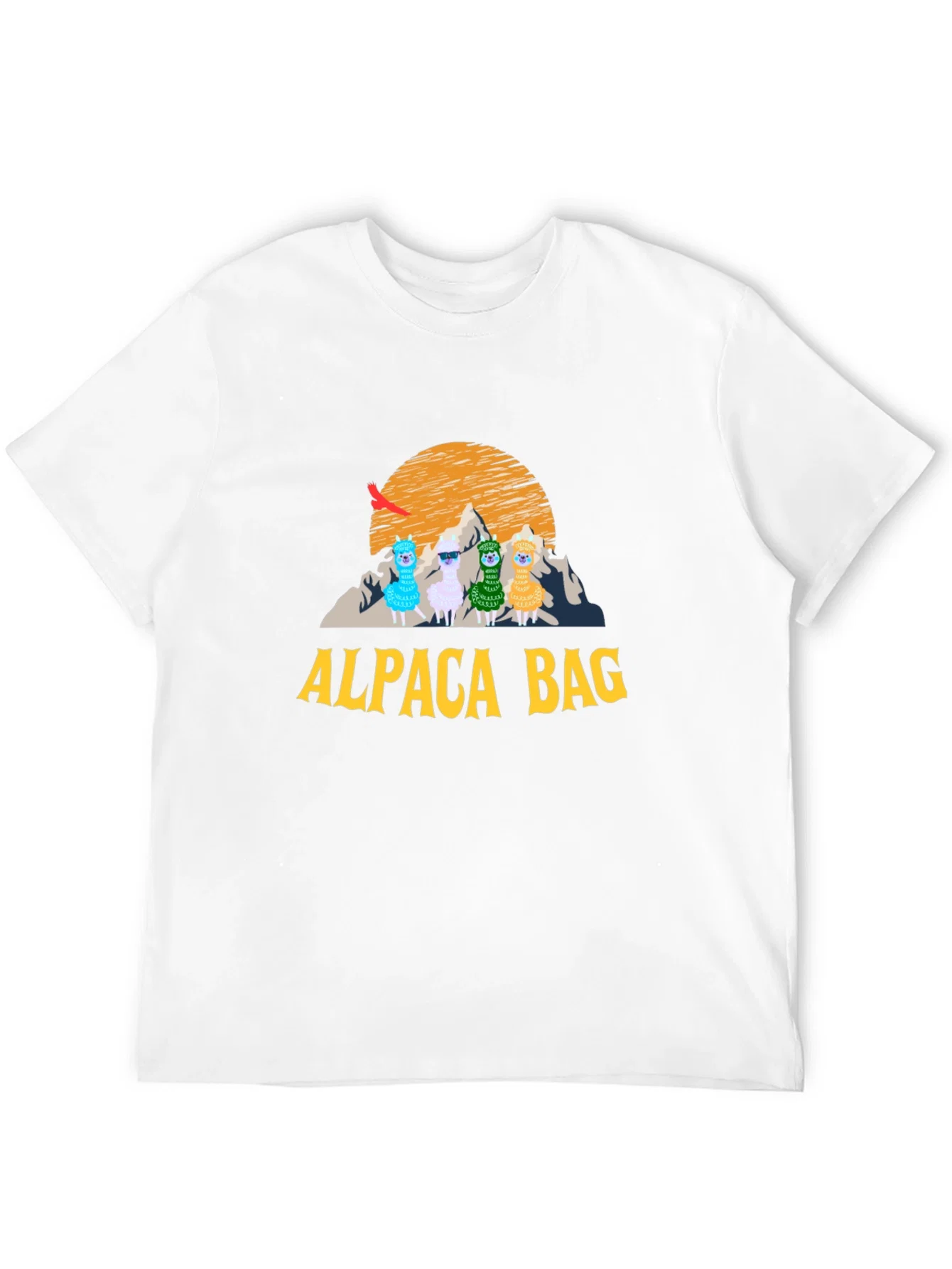 Rebbecca Alpaca Bag Graphic T-Shirt - Stylish Cotton Tee