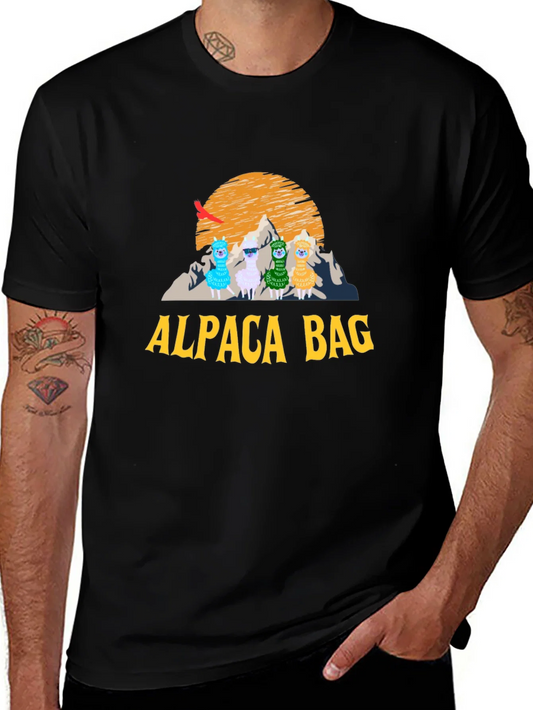 Rebbecca Alpaca Bag Graphic T-Shirt - Stylish Cotton Tee