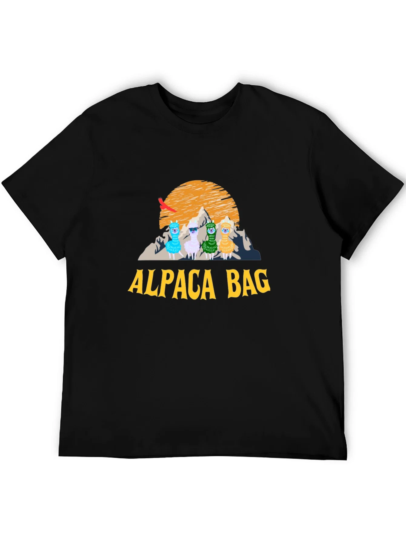 Rebbecca Alpaca Bag Graphic T-Shirt - Stylish Cotton Tee