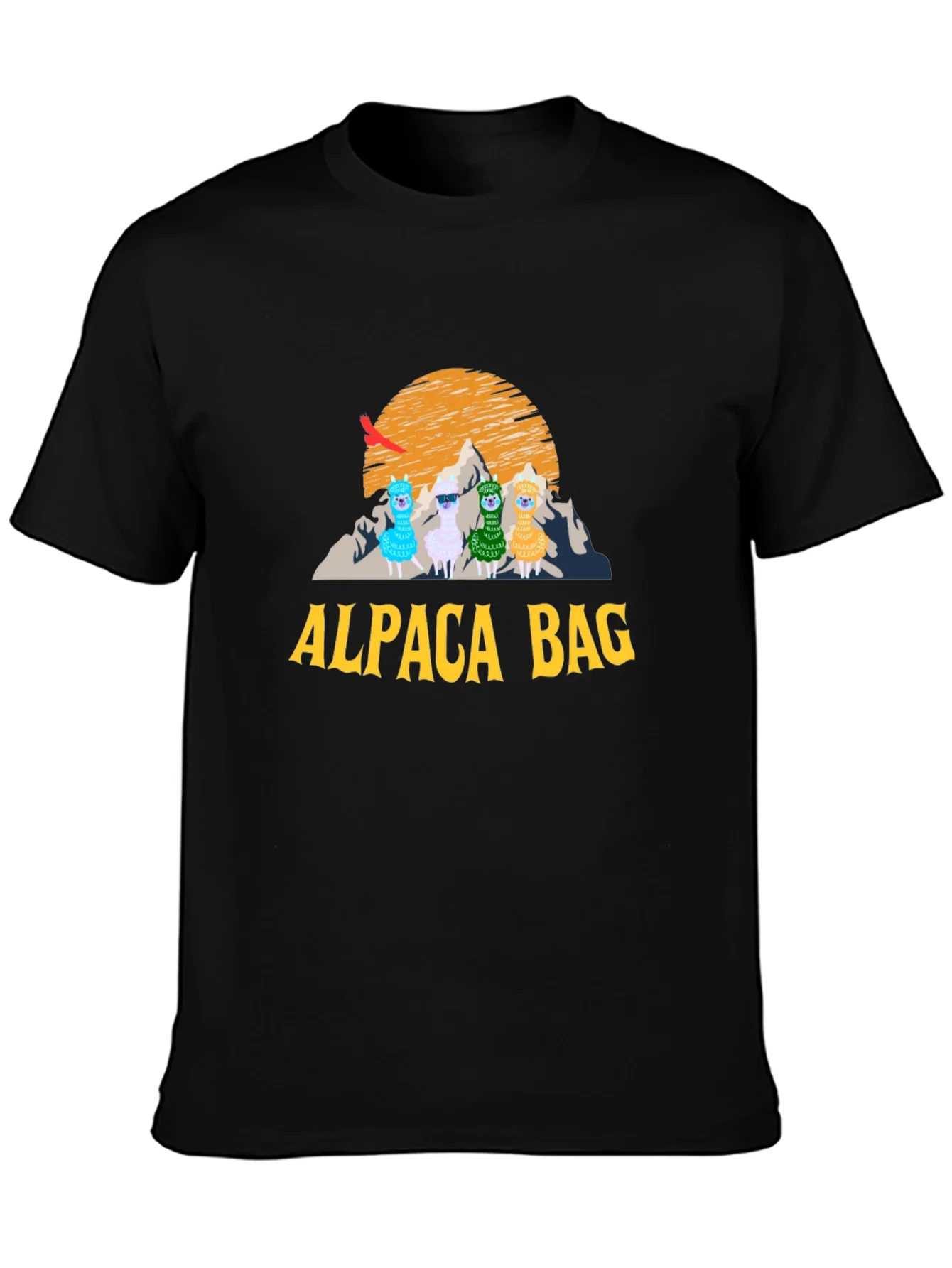 Rebbecca Alpaca Bag Graphic T-Shirt - Stylish Cotton Tee