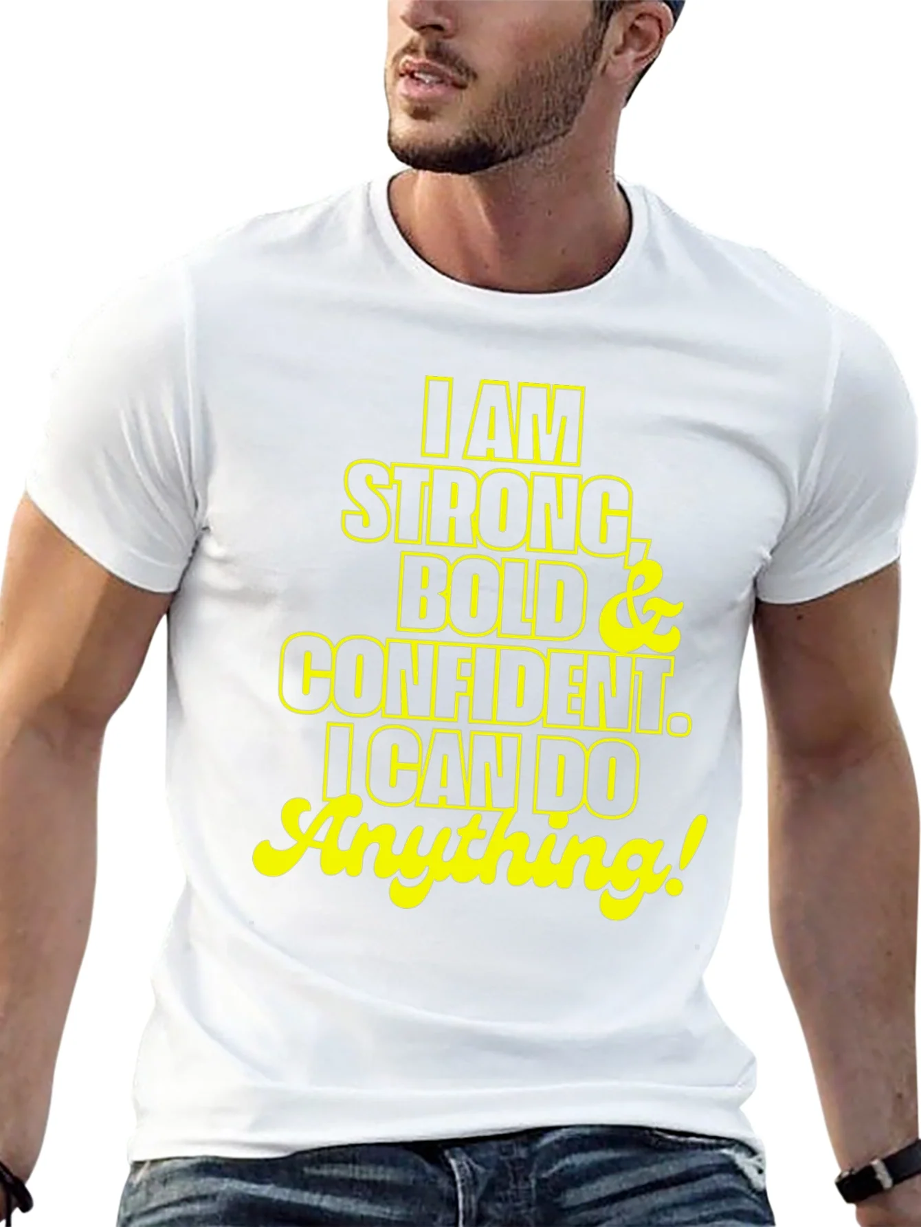 Rebbecca I am Strong Bold Confident T-Shirt