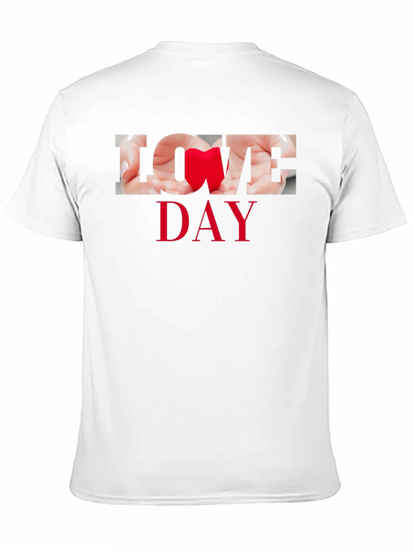 Camiseta Negra Love Day - Expresa tu Amor