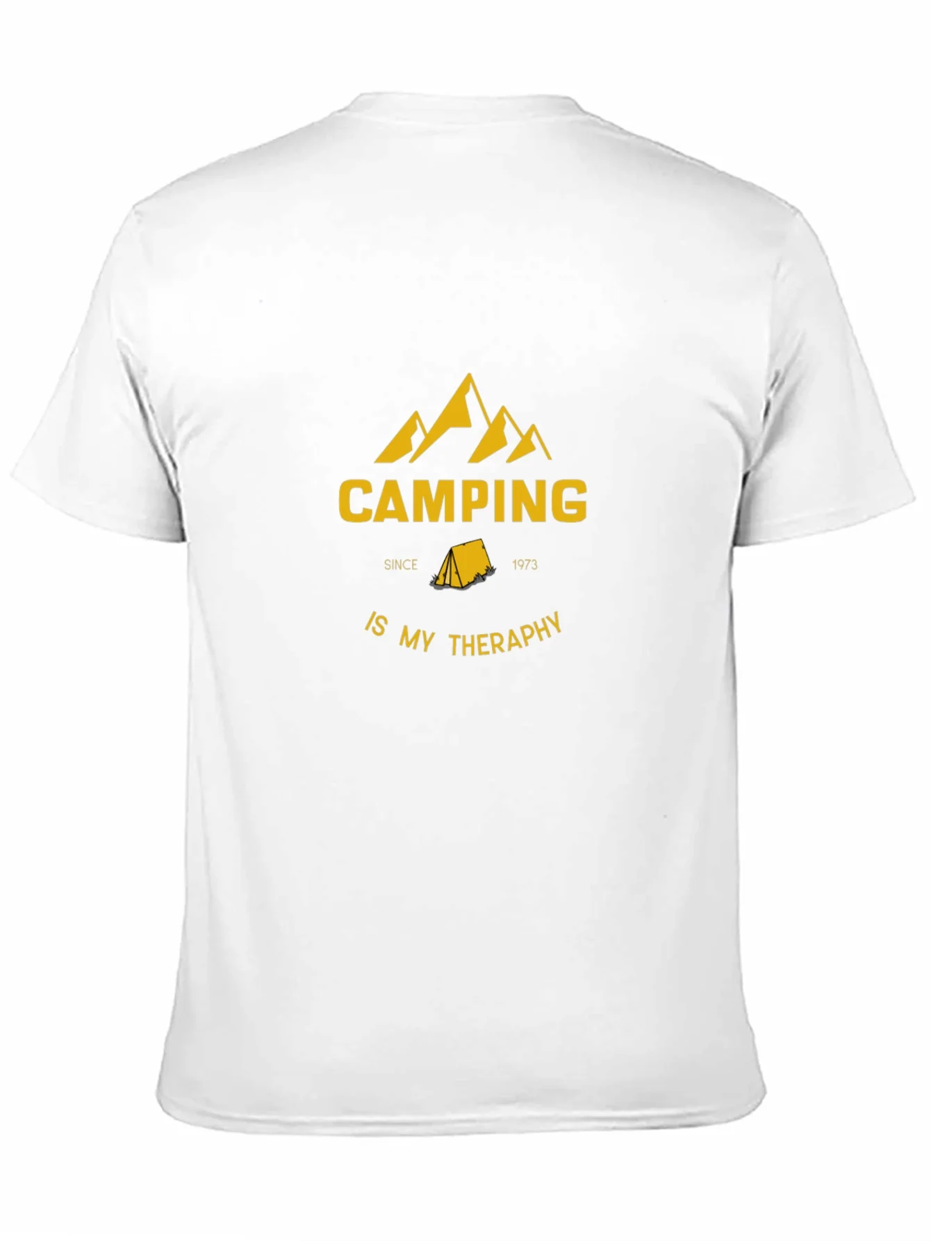 Rebbecca Camping is my Therapy T-Shirt - Black