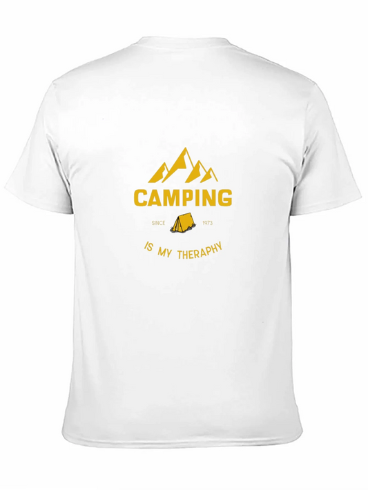 Rebbecca Camping is my Therapy T-Shirt - Black