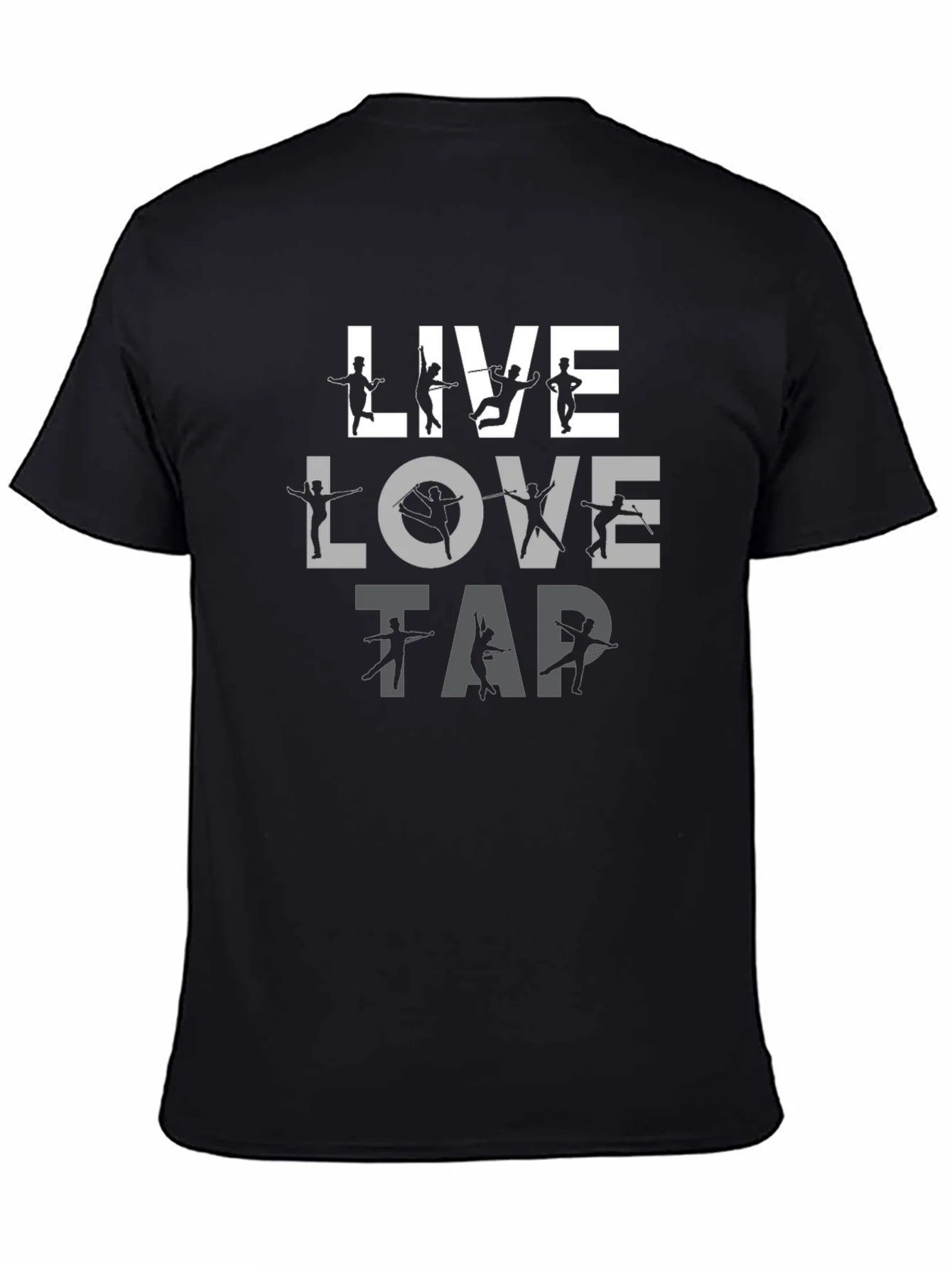 Rebbecca Live Love Tap Dancer T-Shirt - Black