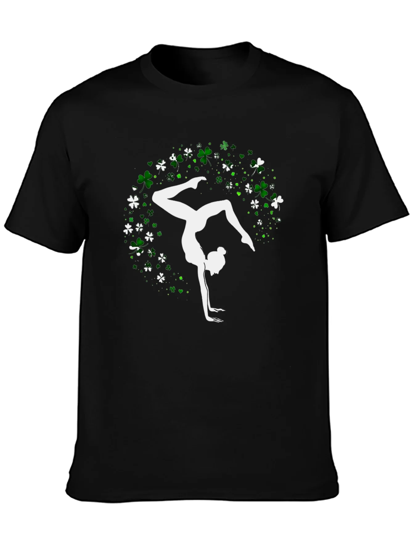 Rebbecca Gymnast Shamrock T-Shirt - St. Patricks Day