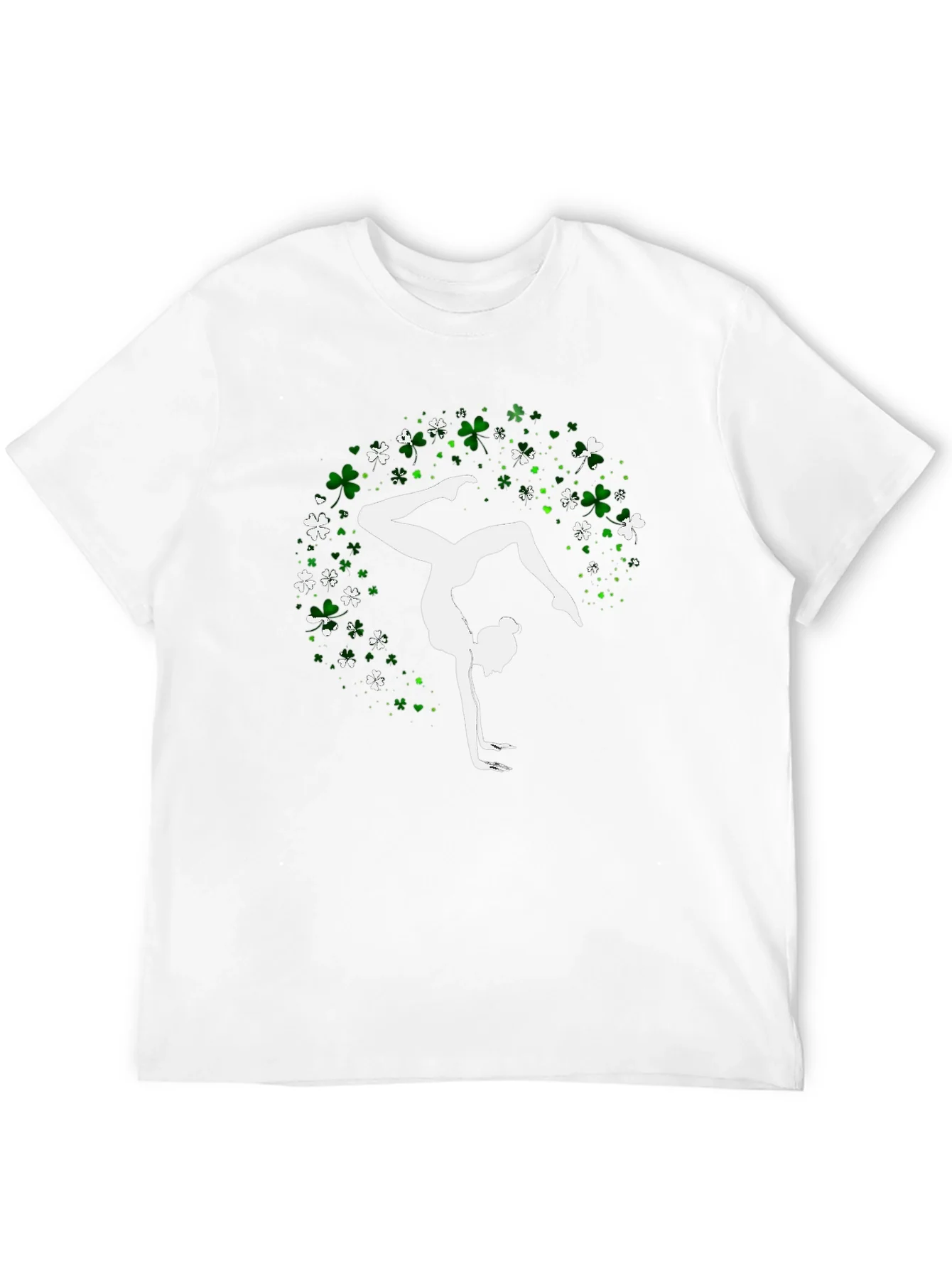 Rebbecca Gymnast Shamrock T-Shirt - St. Patricks Day