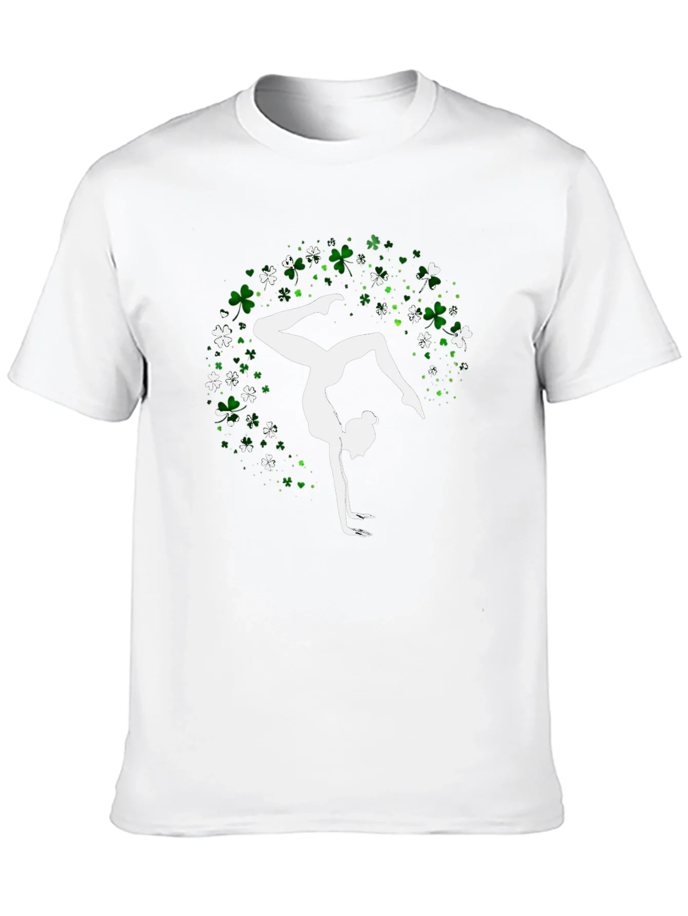 Rebbecca Gymnast Shamrock T-Shirt - St. Patricks Day