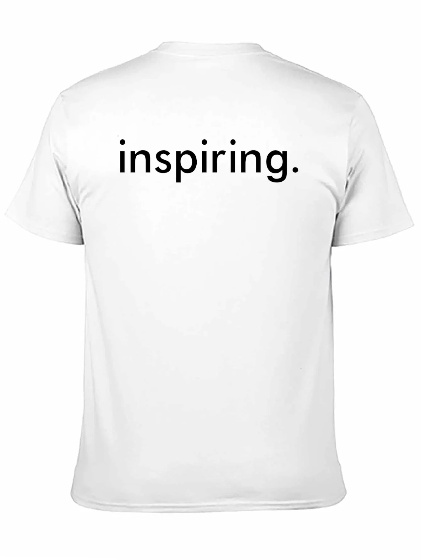 Rebbecca Inspiring Black T-Shirt - Minimalist Design