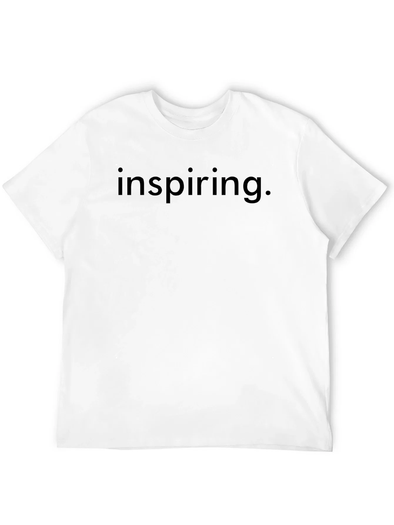 Rebbecca Inspiring Black T-Shirt - Minimalist Design