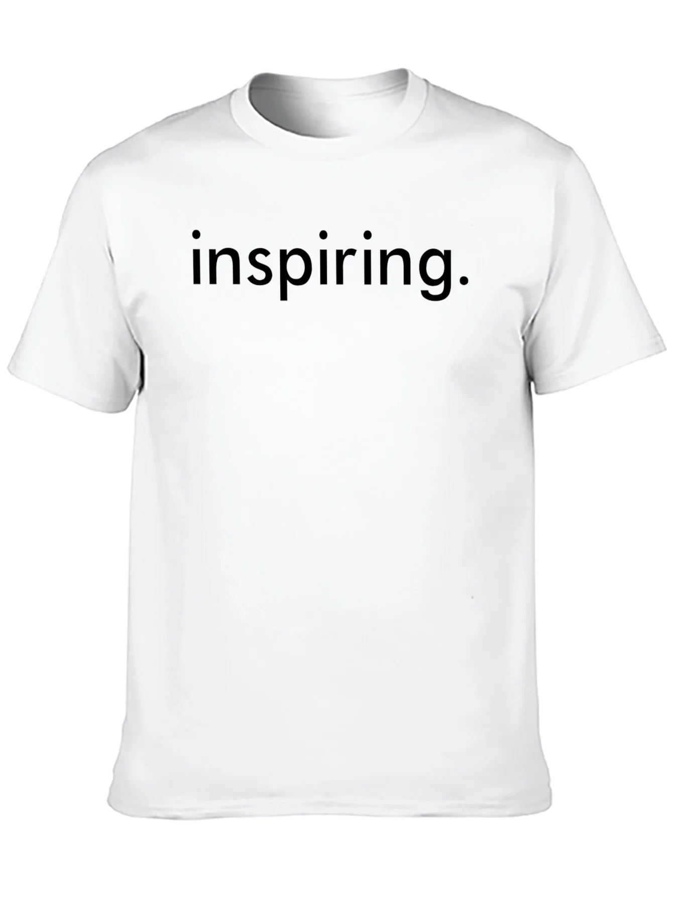 Rebbecca Inspiring Black T-Shirt - Minimalist Design