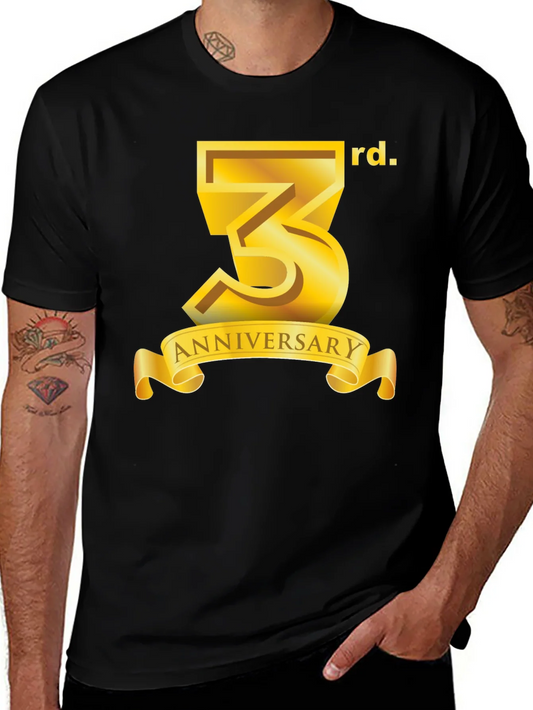 Rebbecca 3rd Anniversary Black T-Shirt