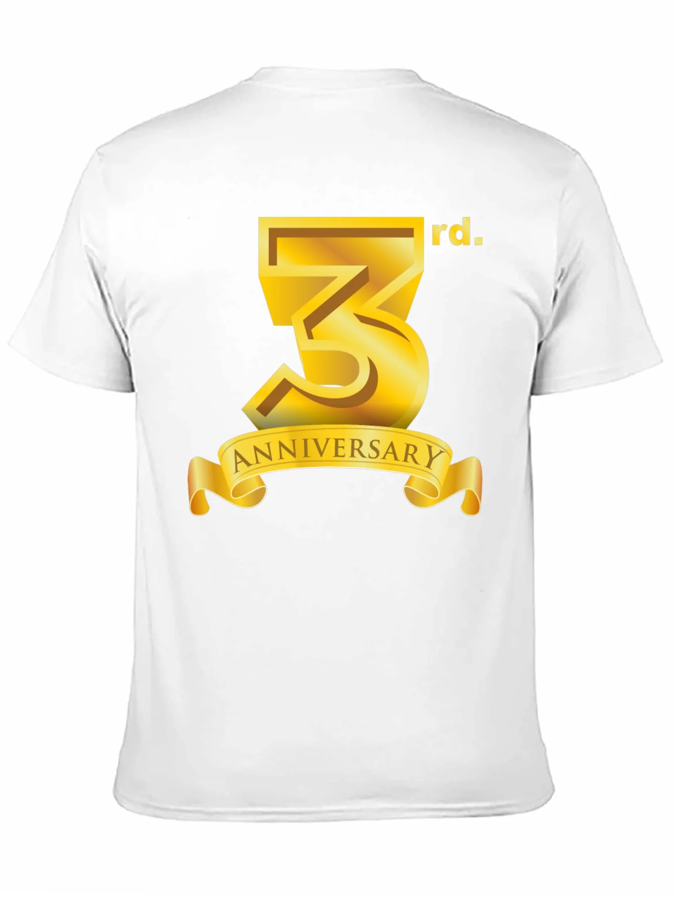 Rebbecca 3rd Anniversary Black T-Shirt