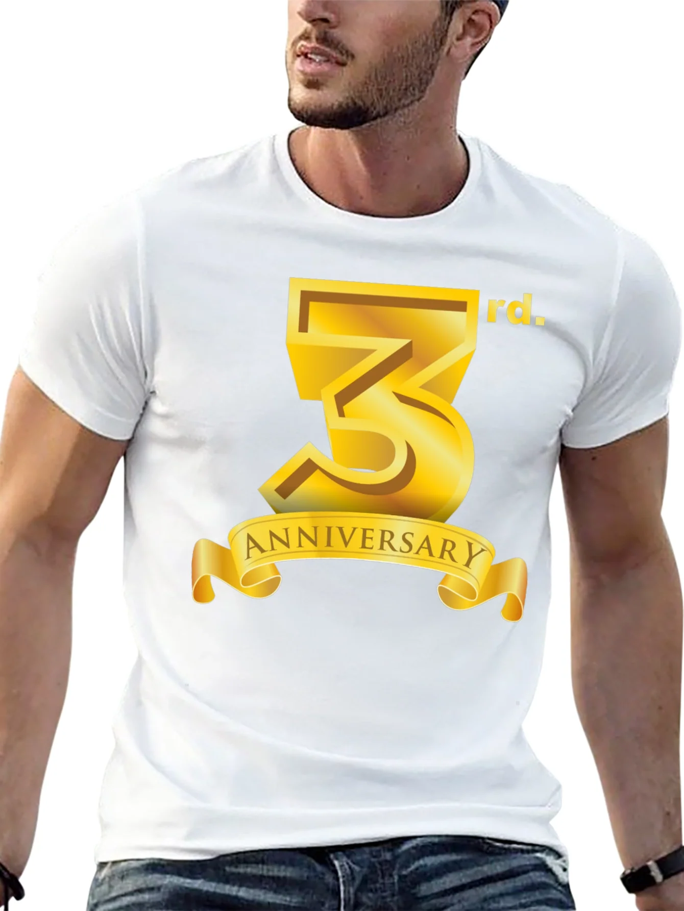 Rebbecca 3rd Anniversary Black T-Shirt