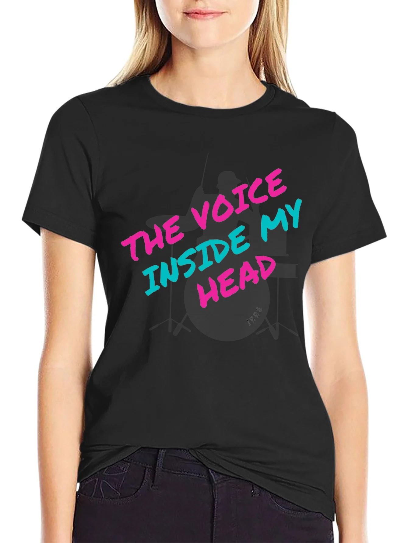Camiseta Negra The Voice Inside My Head
