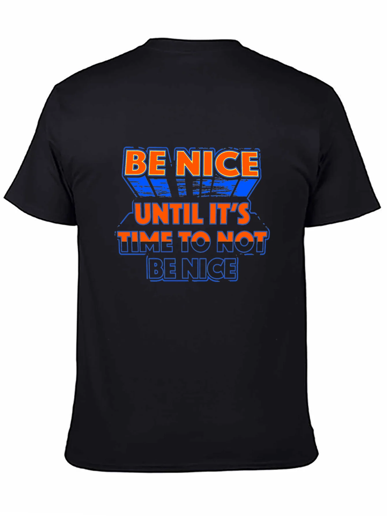 Rebbecca Be Nice Graphic Print Crew Neck T-Shirt