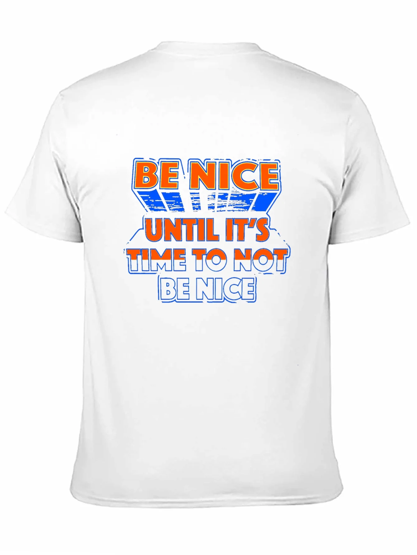 Rebbecca Be Nice Graphic Print Crew Neck T-Shirt