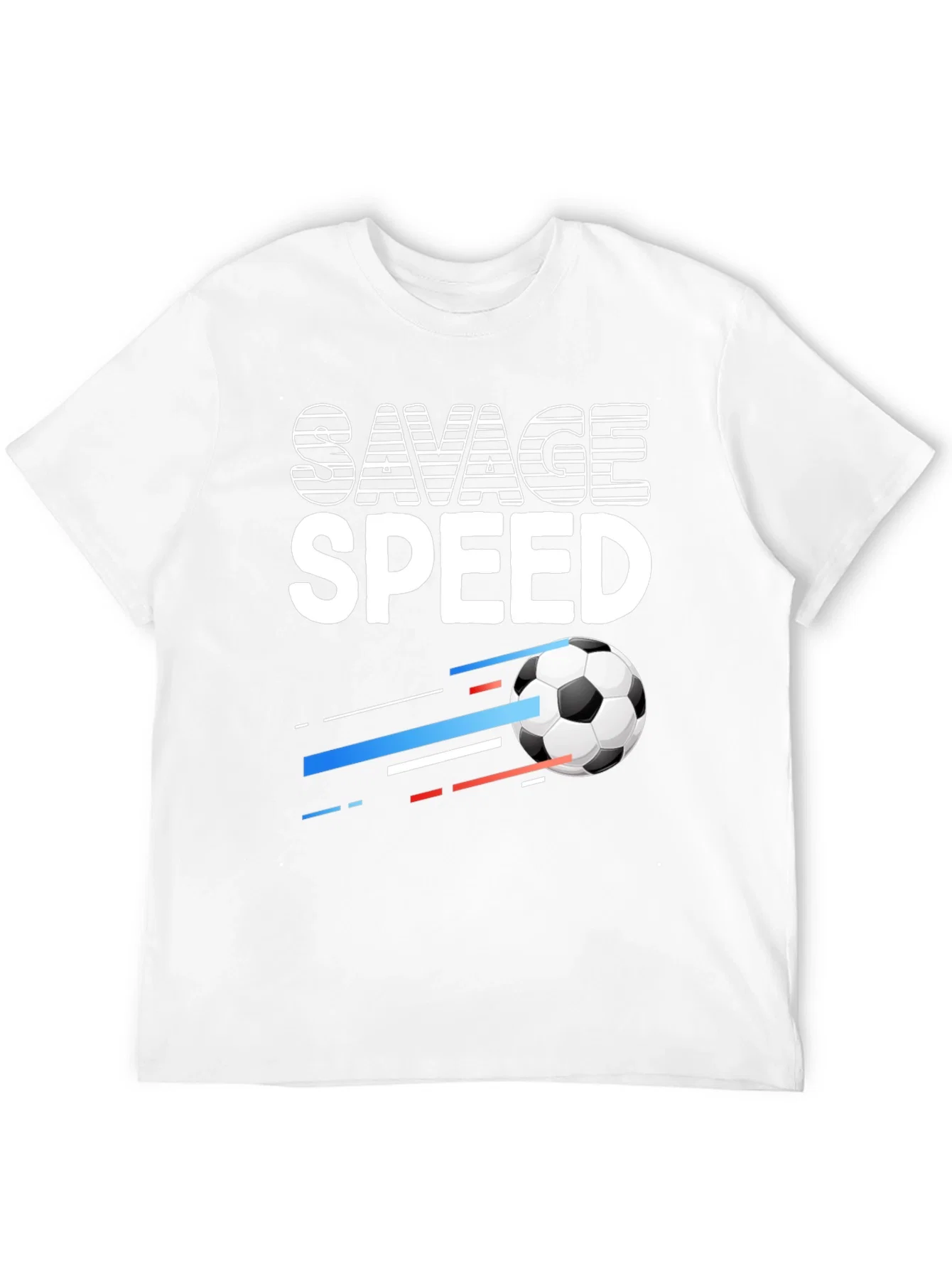 Rebbecca Savage Speed Soccer Ball Graphic Tee - Black