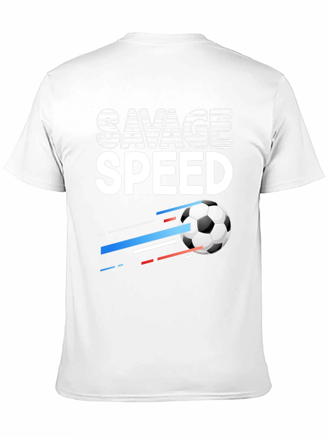 Rebbecca Savage Speed Soccer Ball Graphic Tee - Black