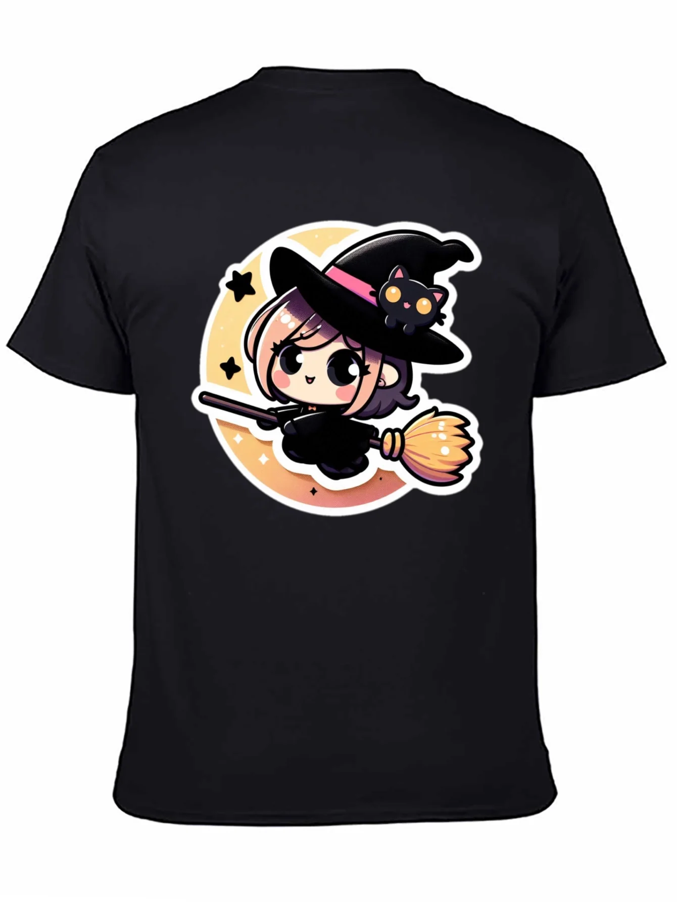 Rebbecca Kawaii Witch T-Shirt - Cute Halloween Tee
