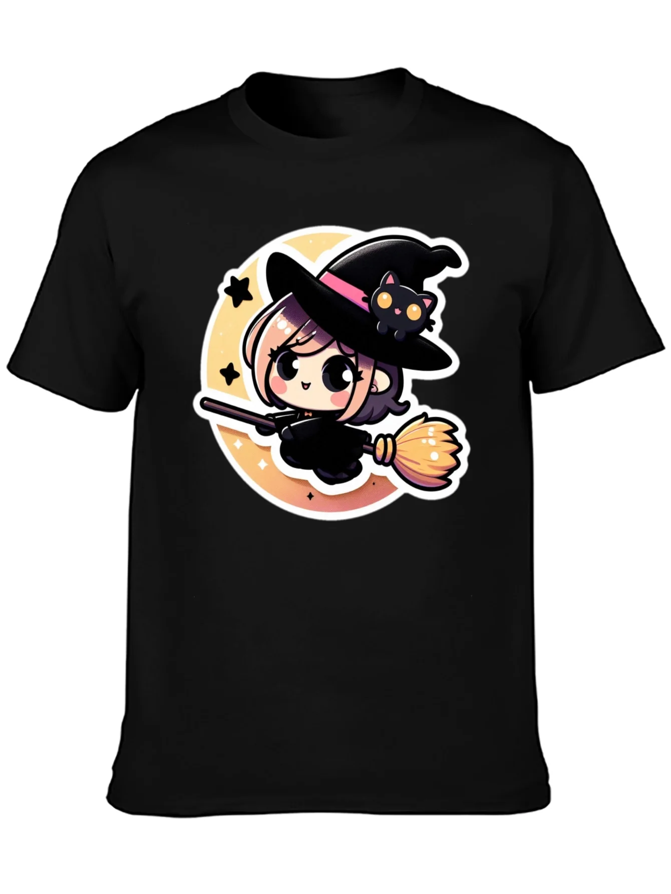 Rebbecca Kawaii Witch T-Shirt - Cute Halloween Tee