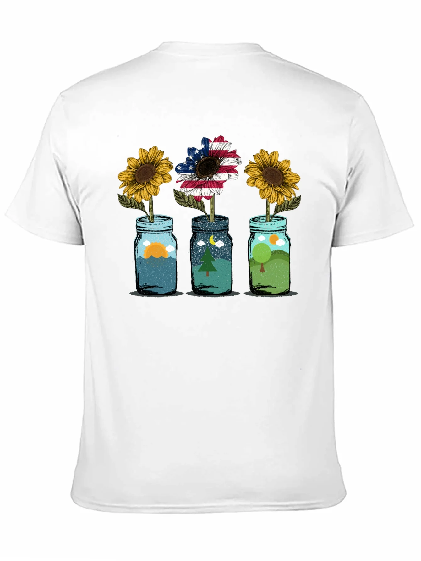 Rebbecca Scenic Sunflower Graphic Tee