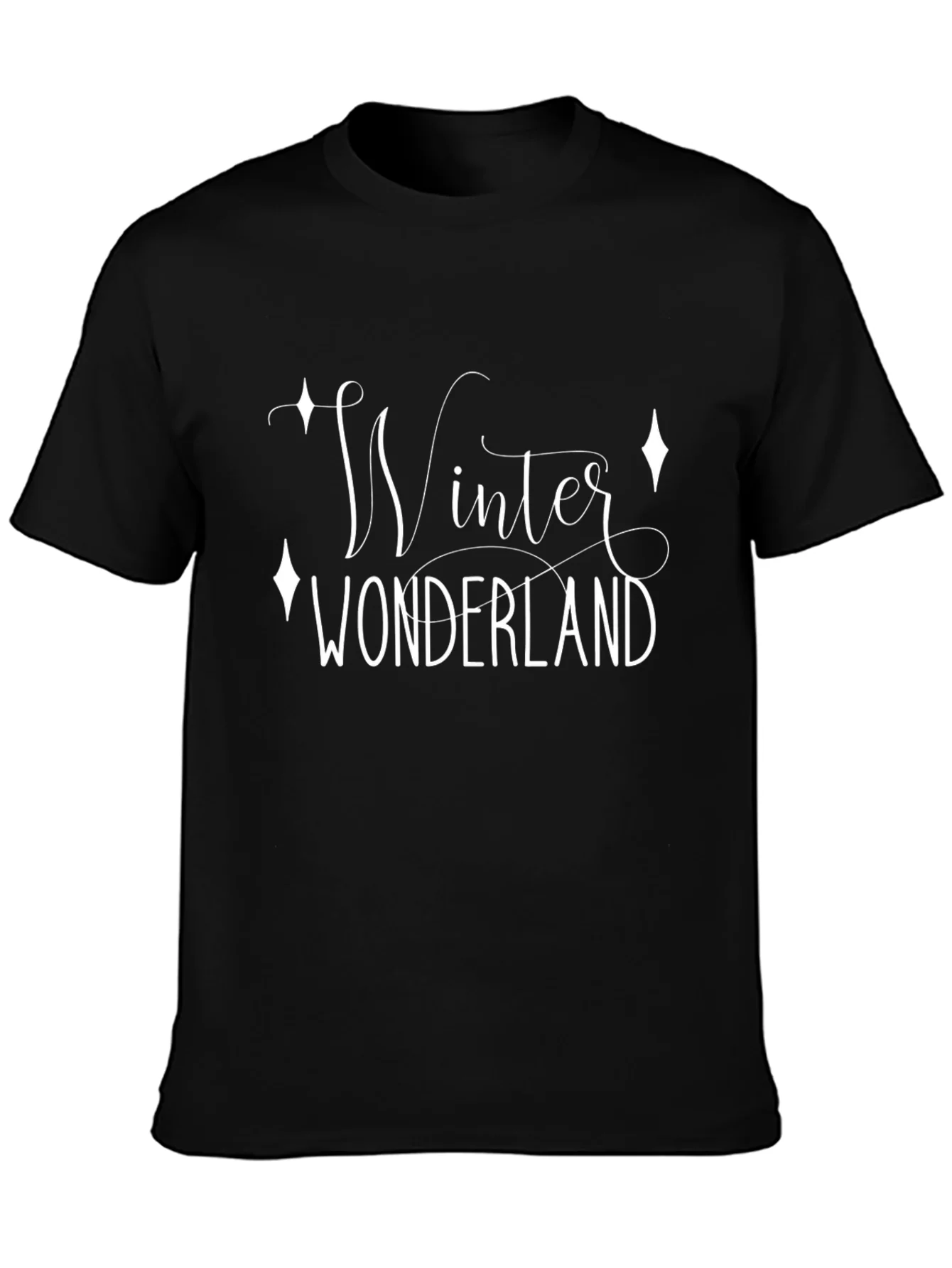 Rebbecca Winter Wonderland Black Graphic Tee