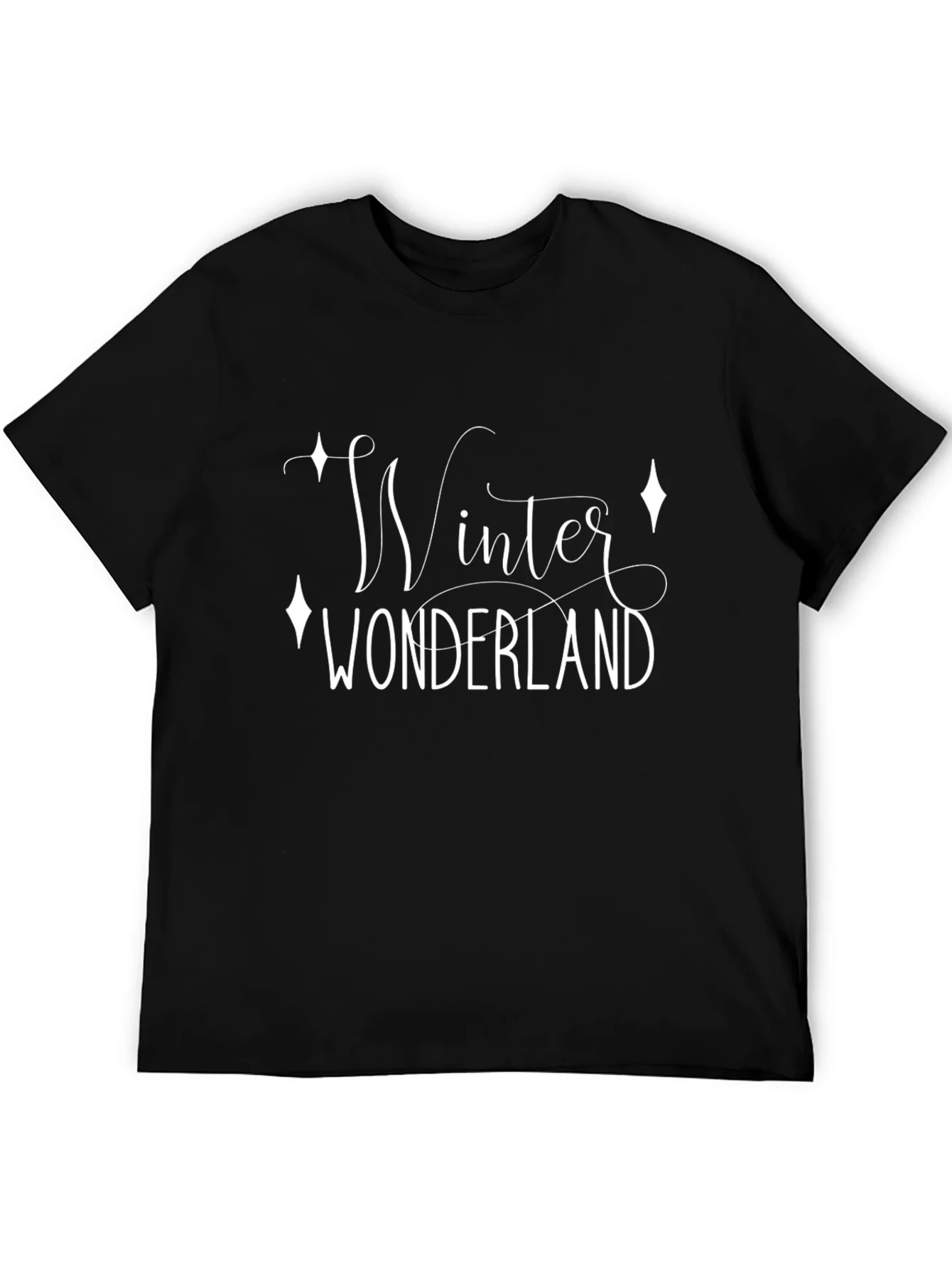 Rebbecca Winter Wonderland Black Graphic Tee