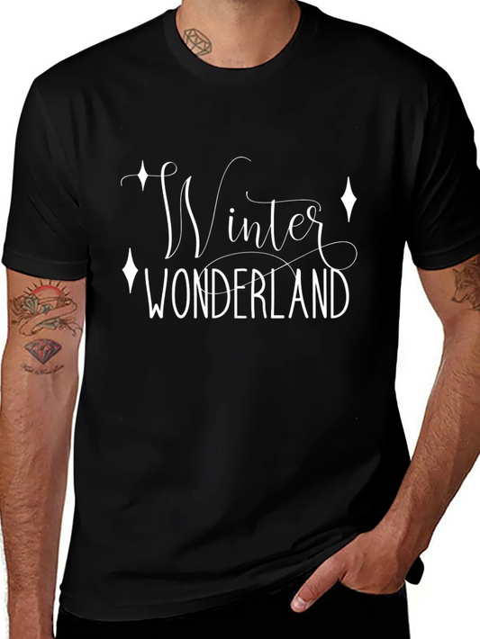 Rebbecca Winter Wonderland Black Graphic Tee