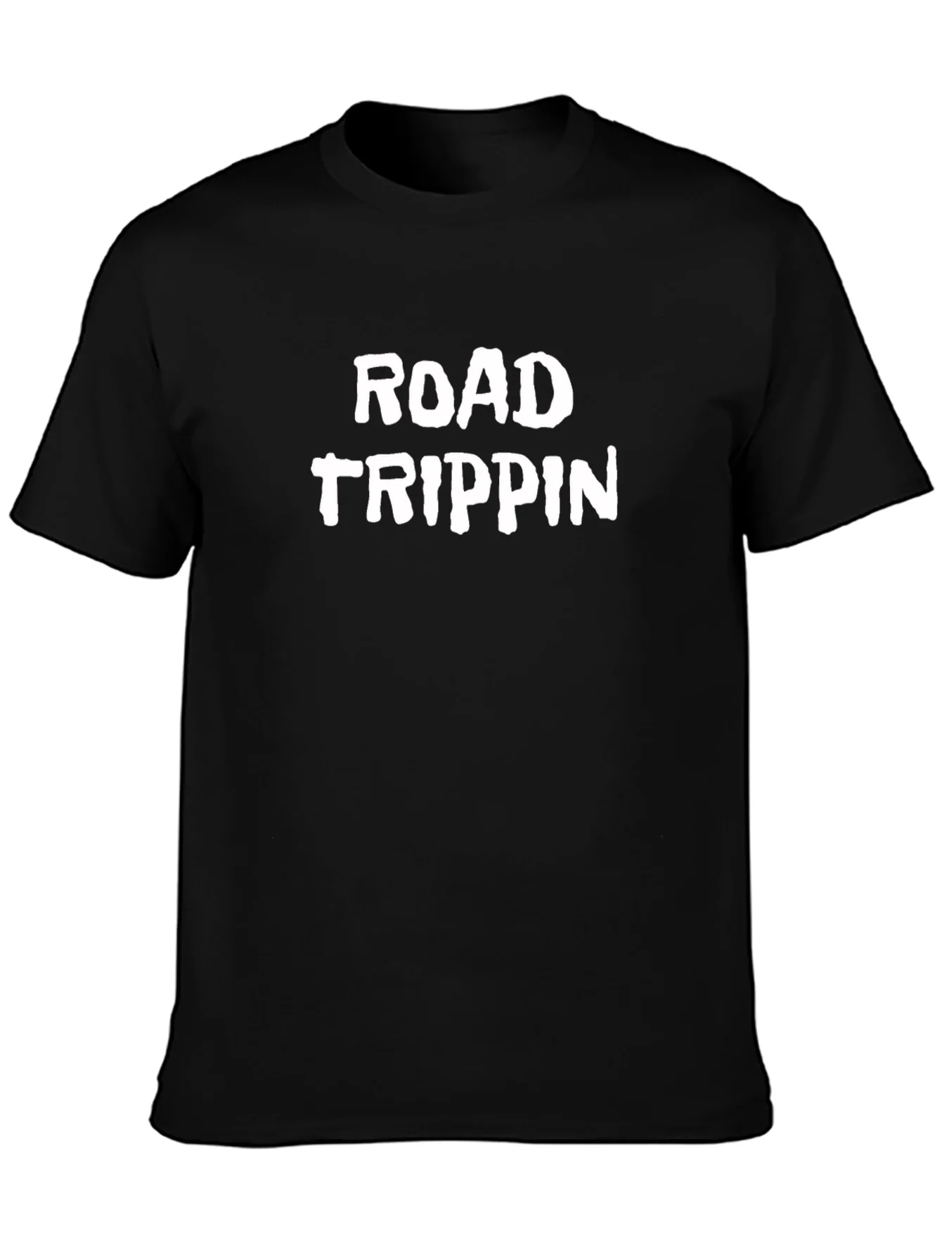 Rebbecca Road Trippin Graphic Tee - Black Casual T-Shirt