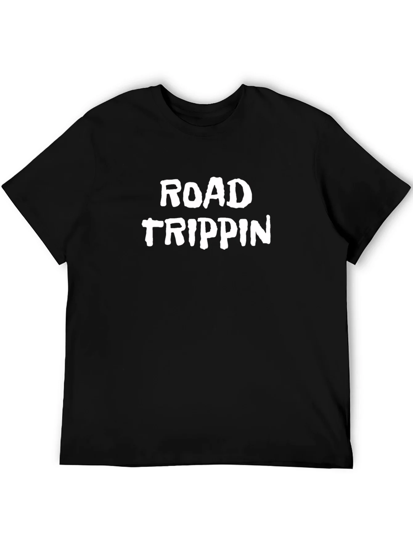 Rebbecca Road Trippin Graphic Tee - Black Casual T-Shirt