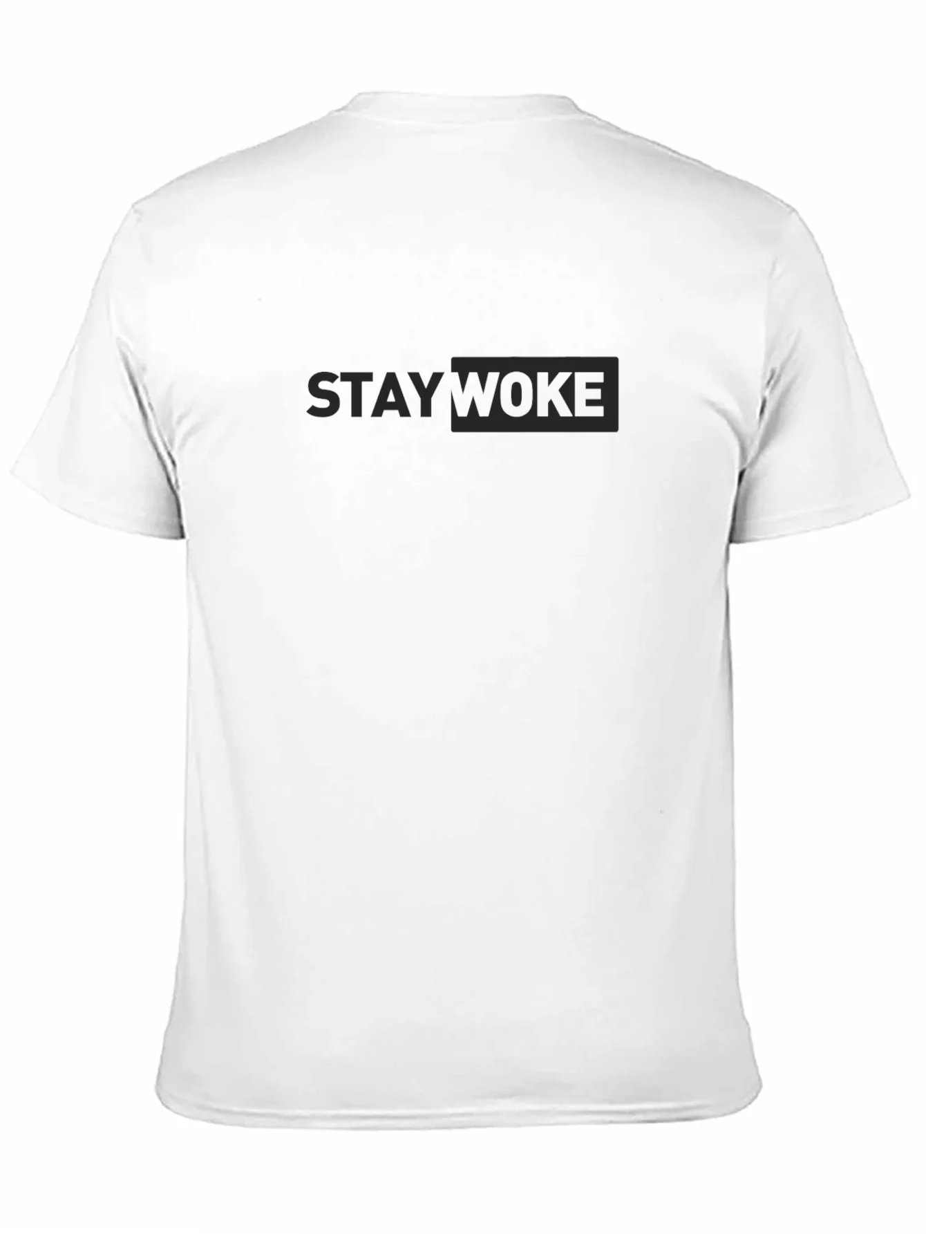 Rebbecca Stay Woke Black Graphic Tee