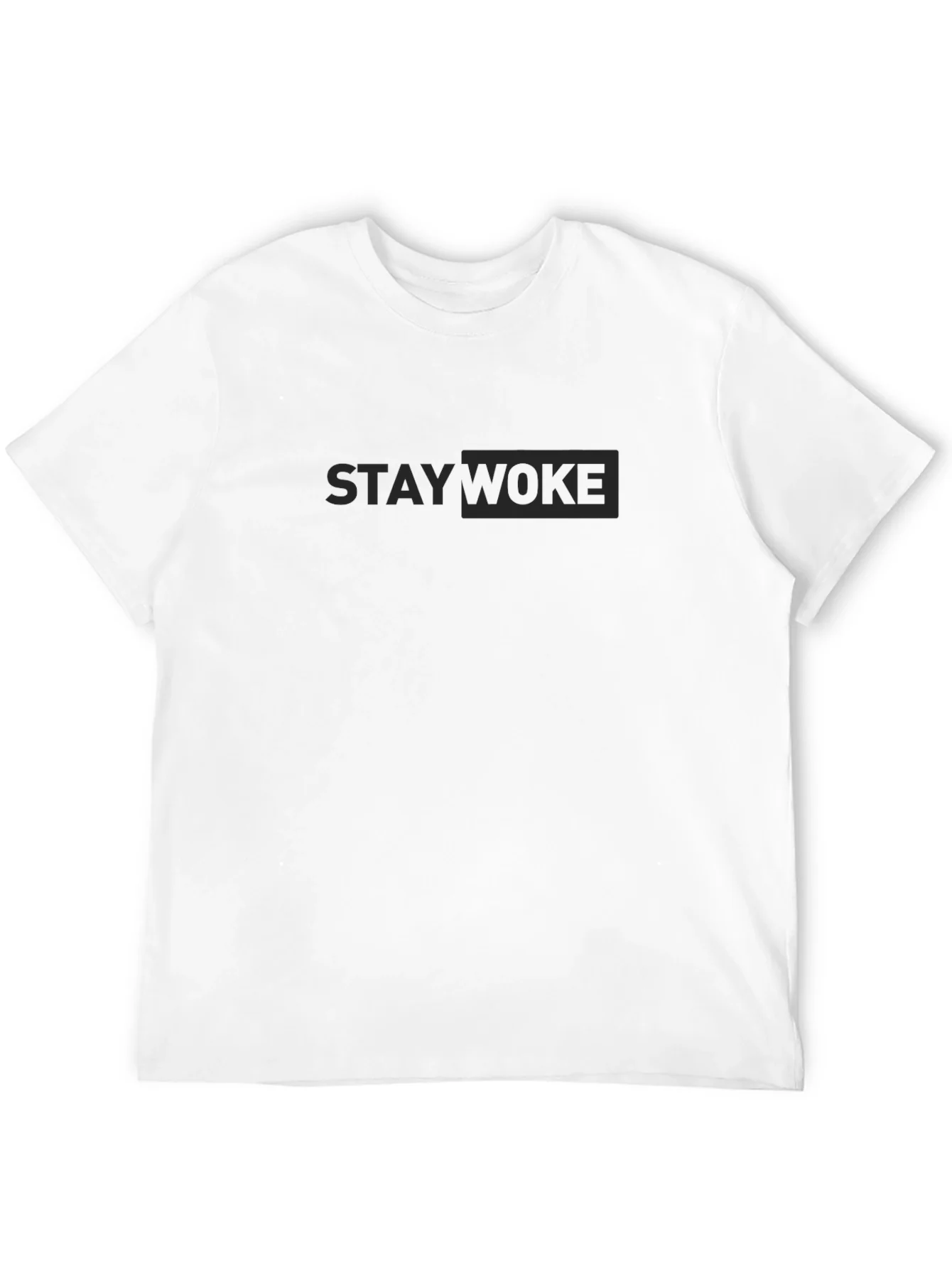 Rebbecca Stay Woke Black Graphic Tee