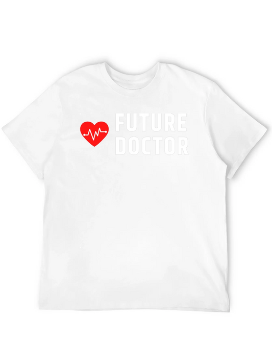 Rebbecca Future Doctor Heartbeat Graphic Tee