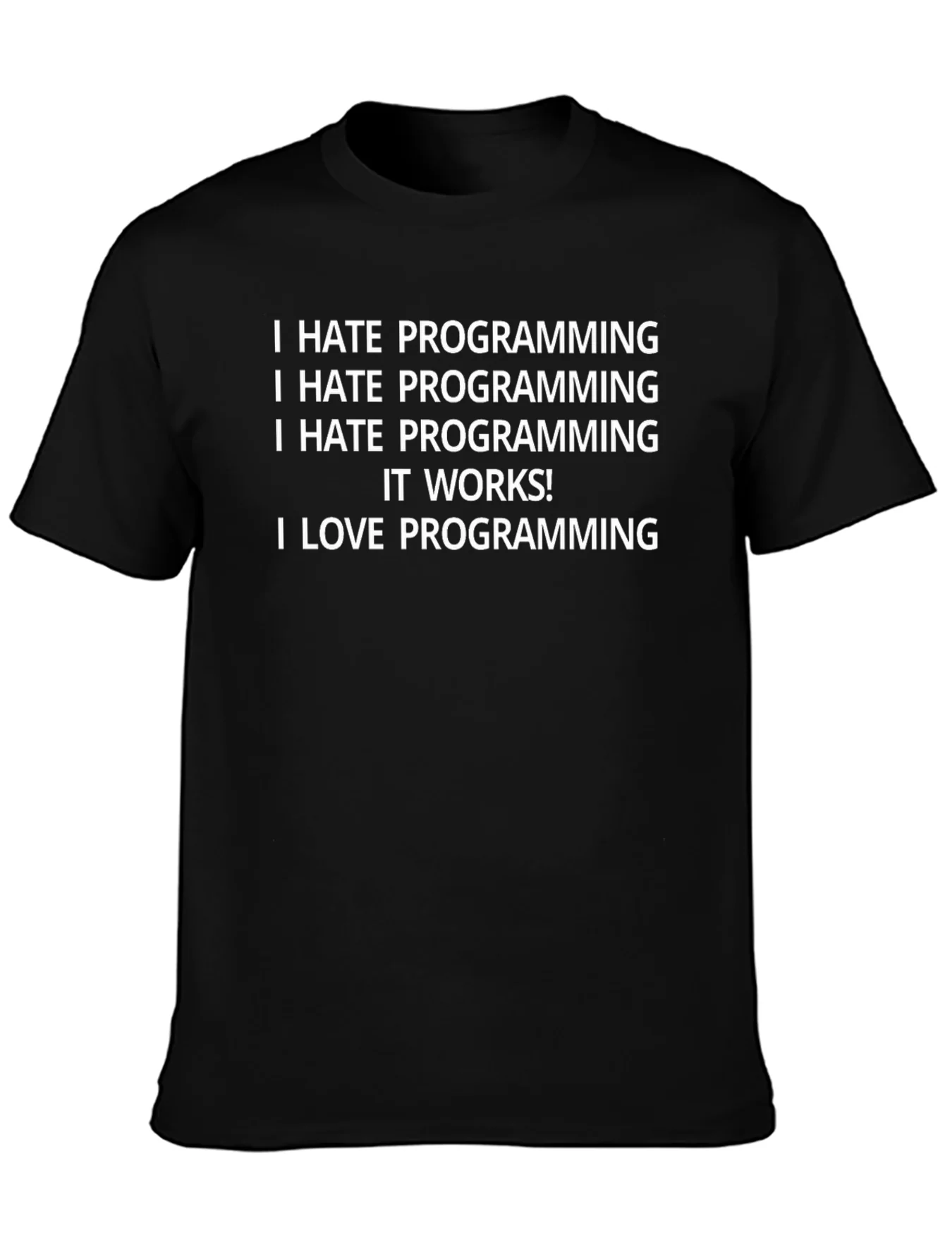 Camiseta Programaci¨®n - Odio y Amor