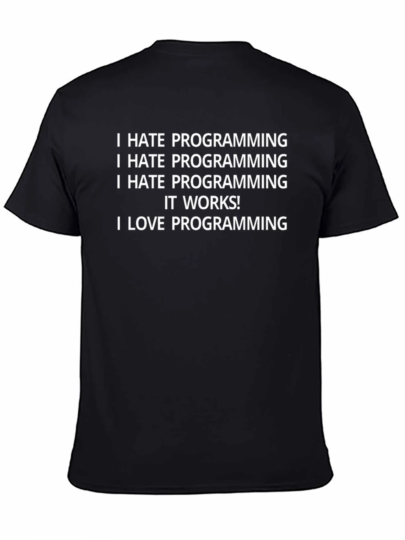 Camiseta Programaci¨®n - Odio y Amor