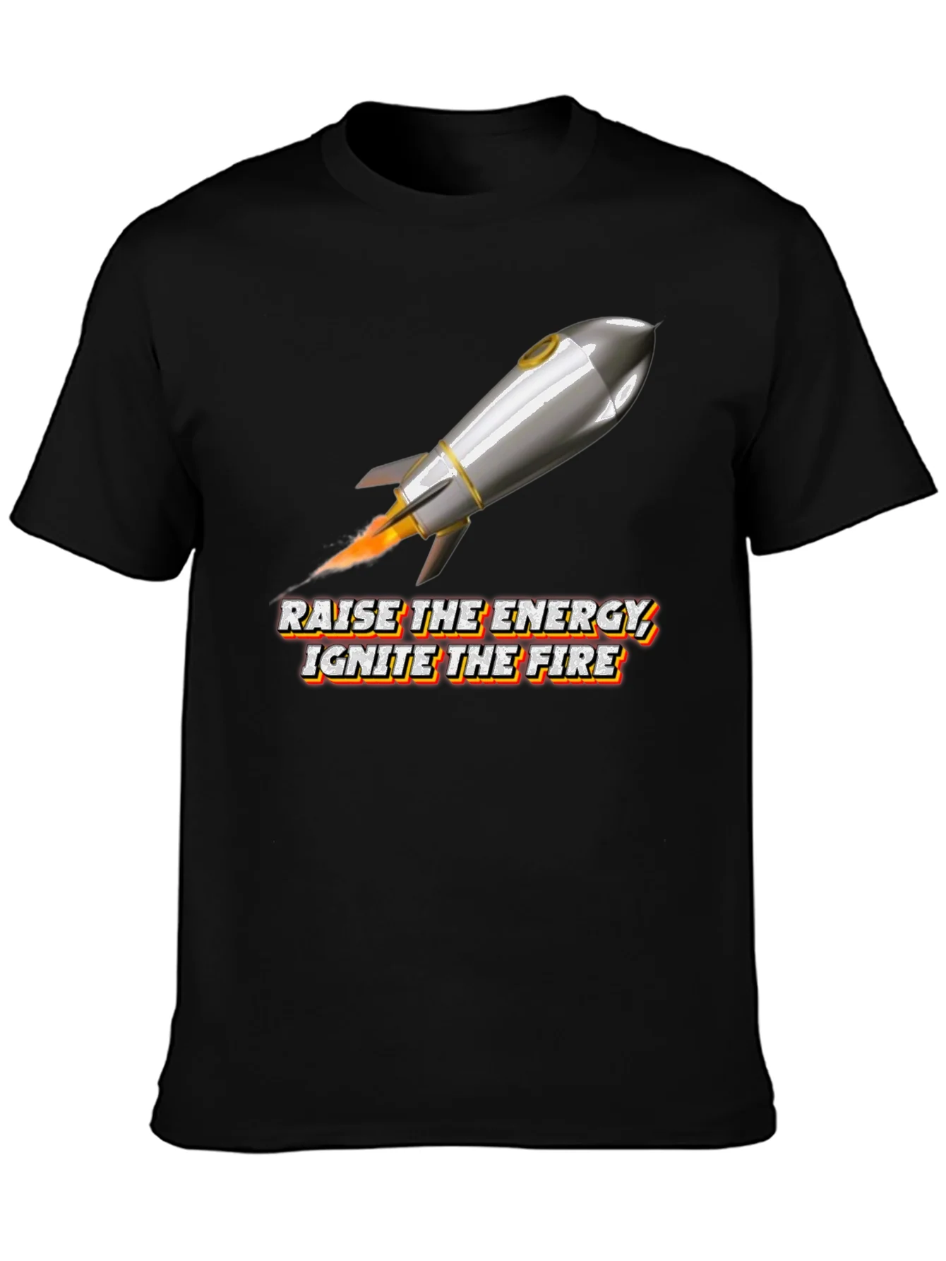 Rebbecca Rocket Energy Graphic T-Shirt