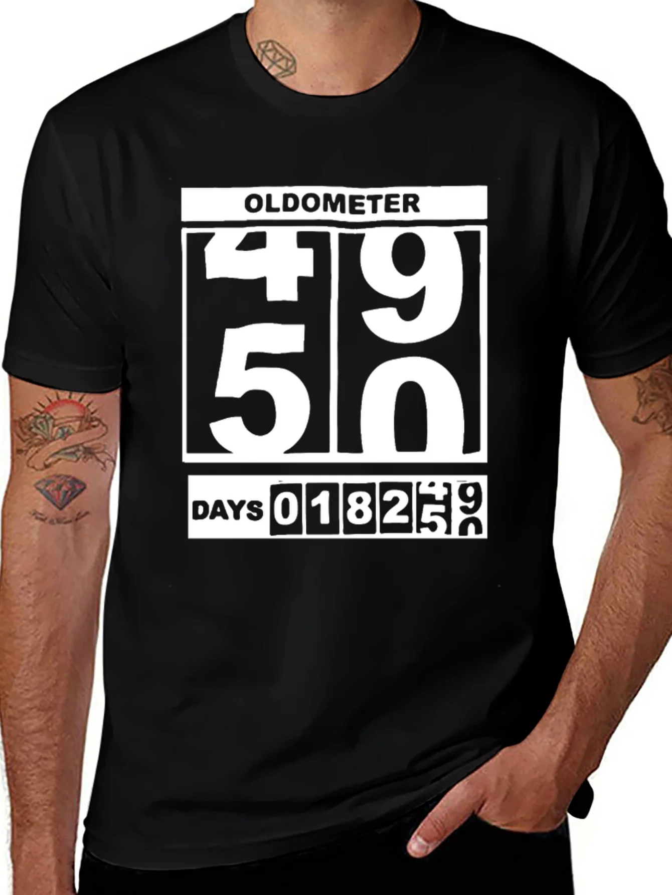 Rebbecca Funny Oldometer Birthday T-Shirt