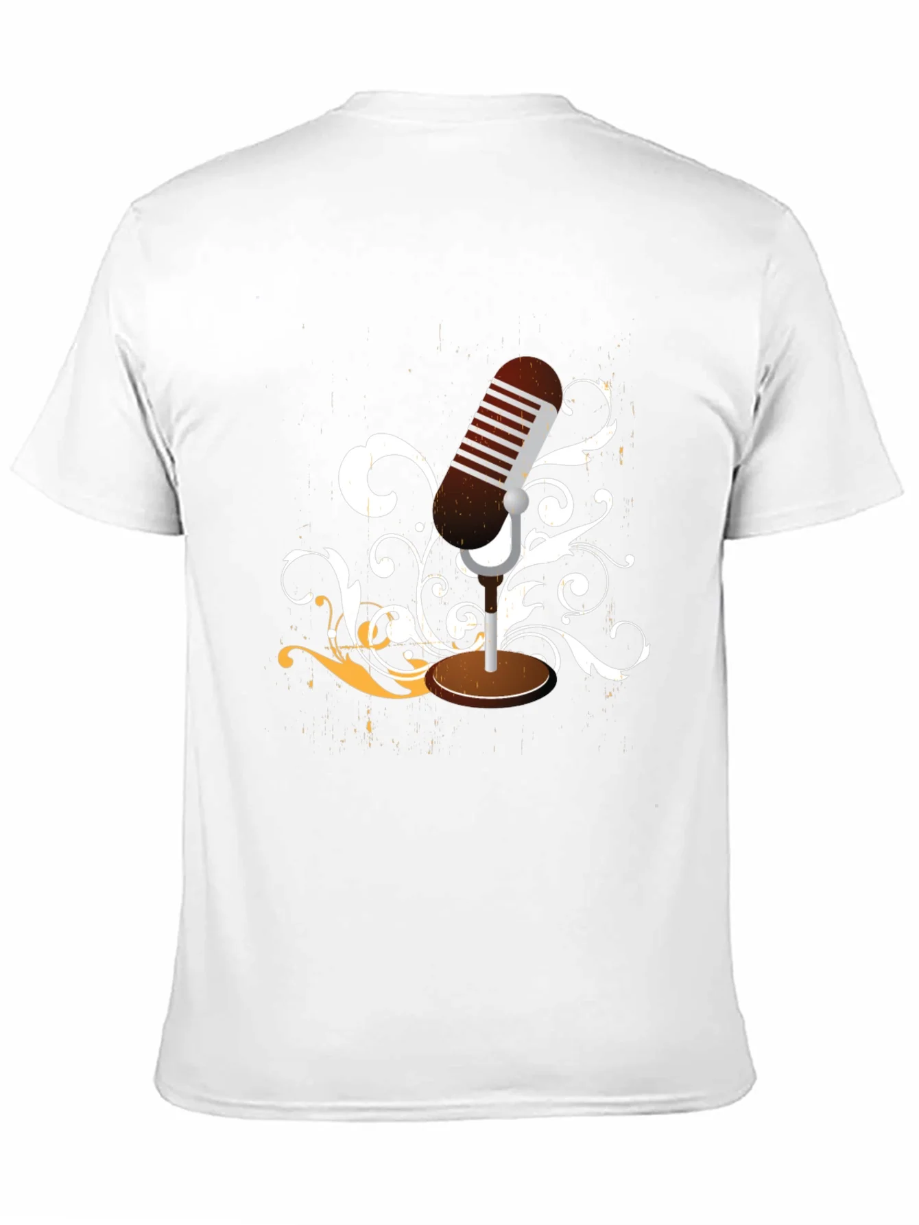 Rebbecca Retro Microphone Graphic Tee - Classic Style